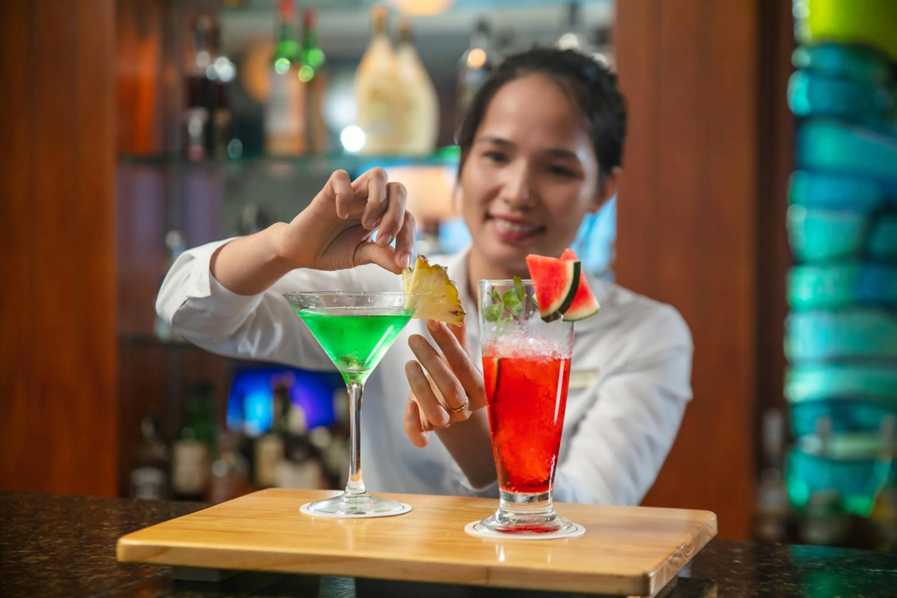 Staff in Nam Cuong Hai Duong Hotel