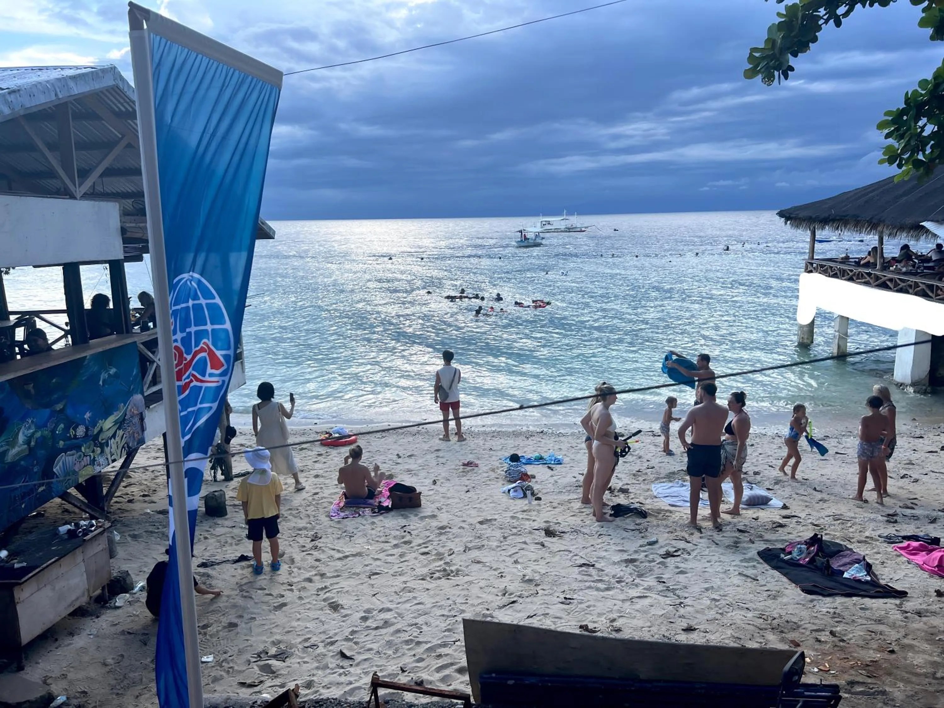 Beach in Neptune Diving Resort Moalboal