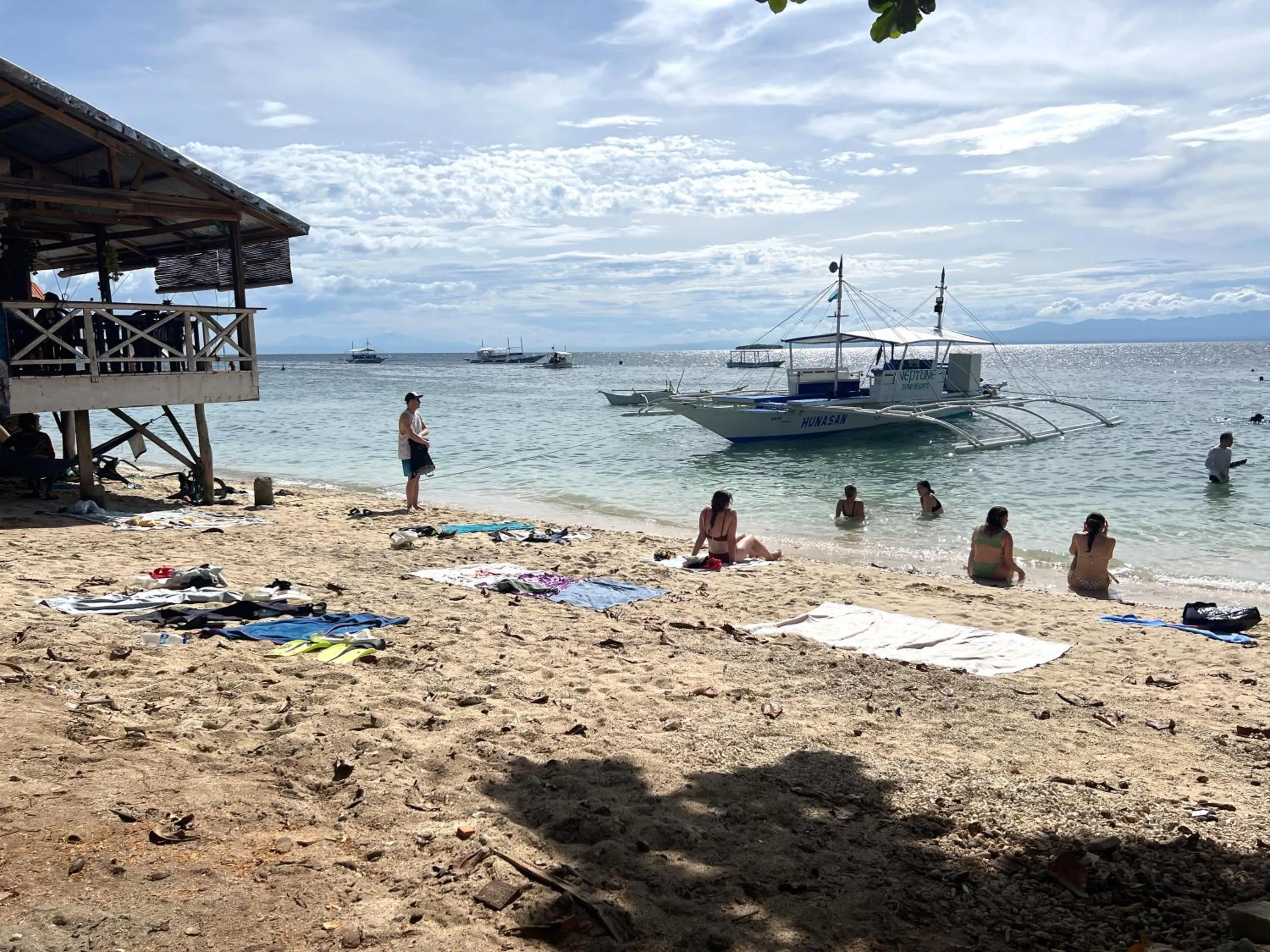 Beach in Neptune Diving Resort Moalboal