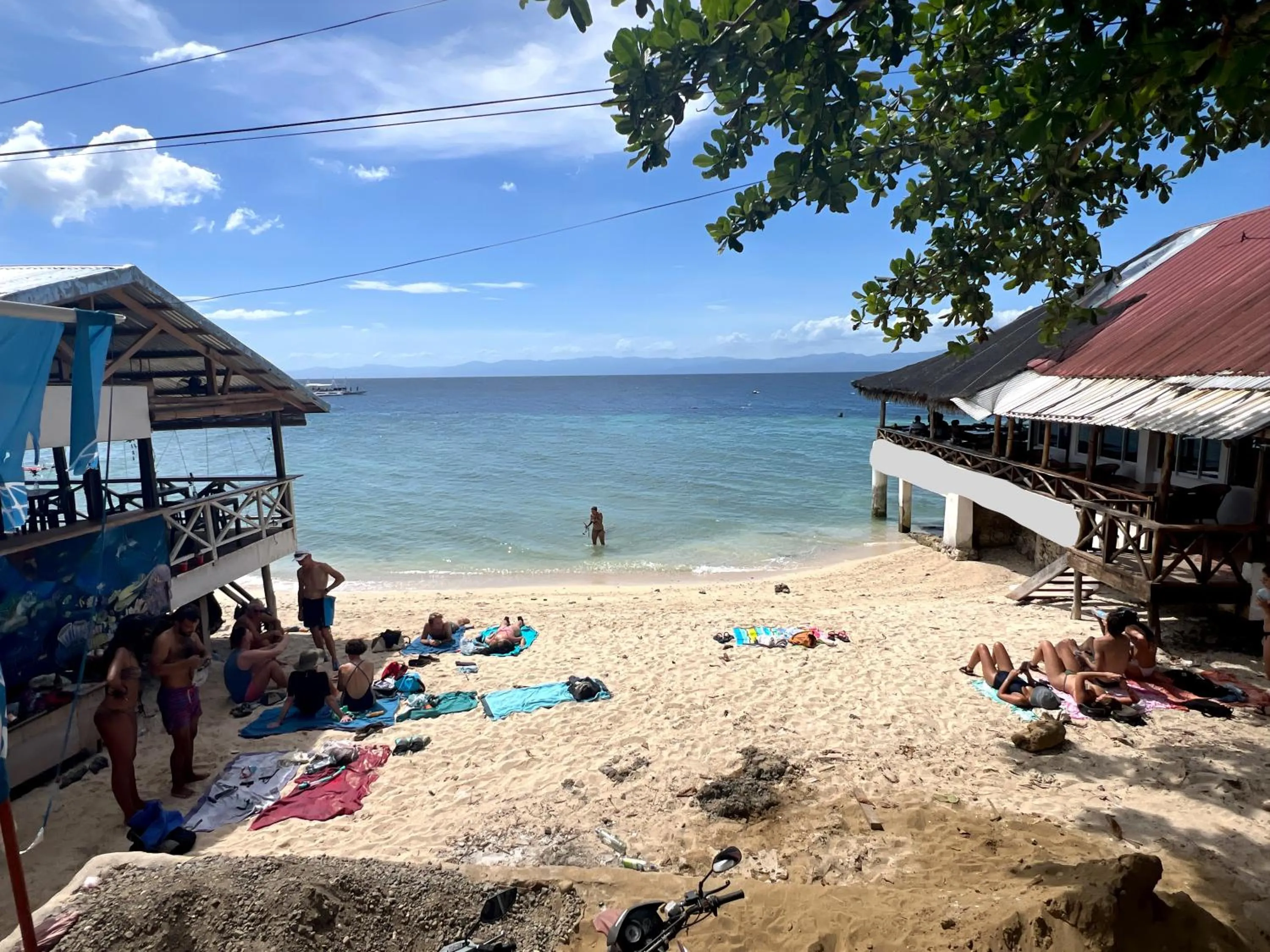 Beach in Neptune Diving Resort Moalboal