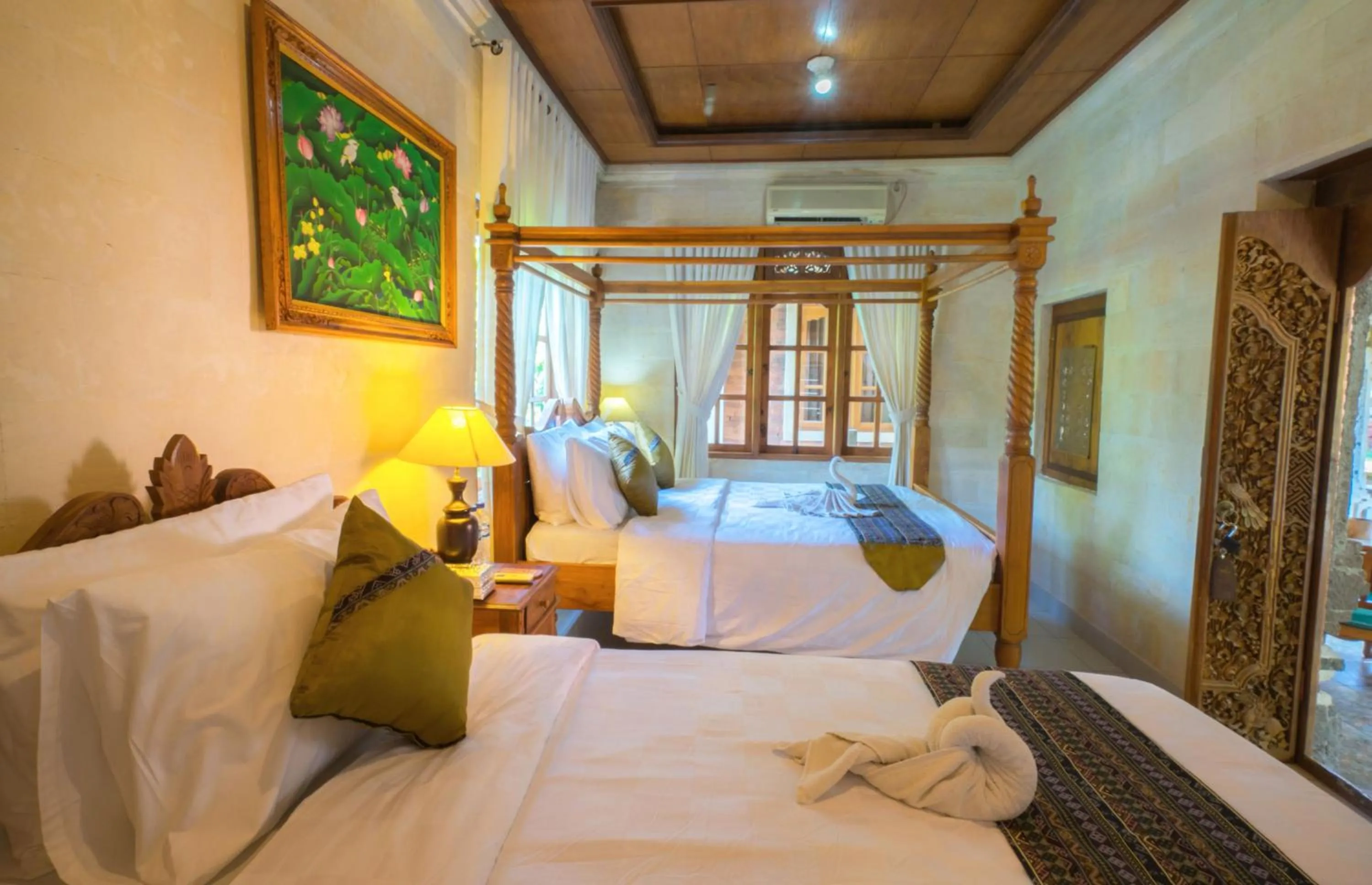 Bedroom, Bed in Sania's House