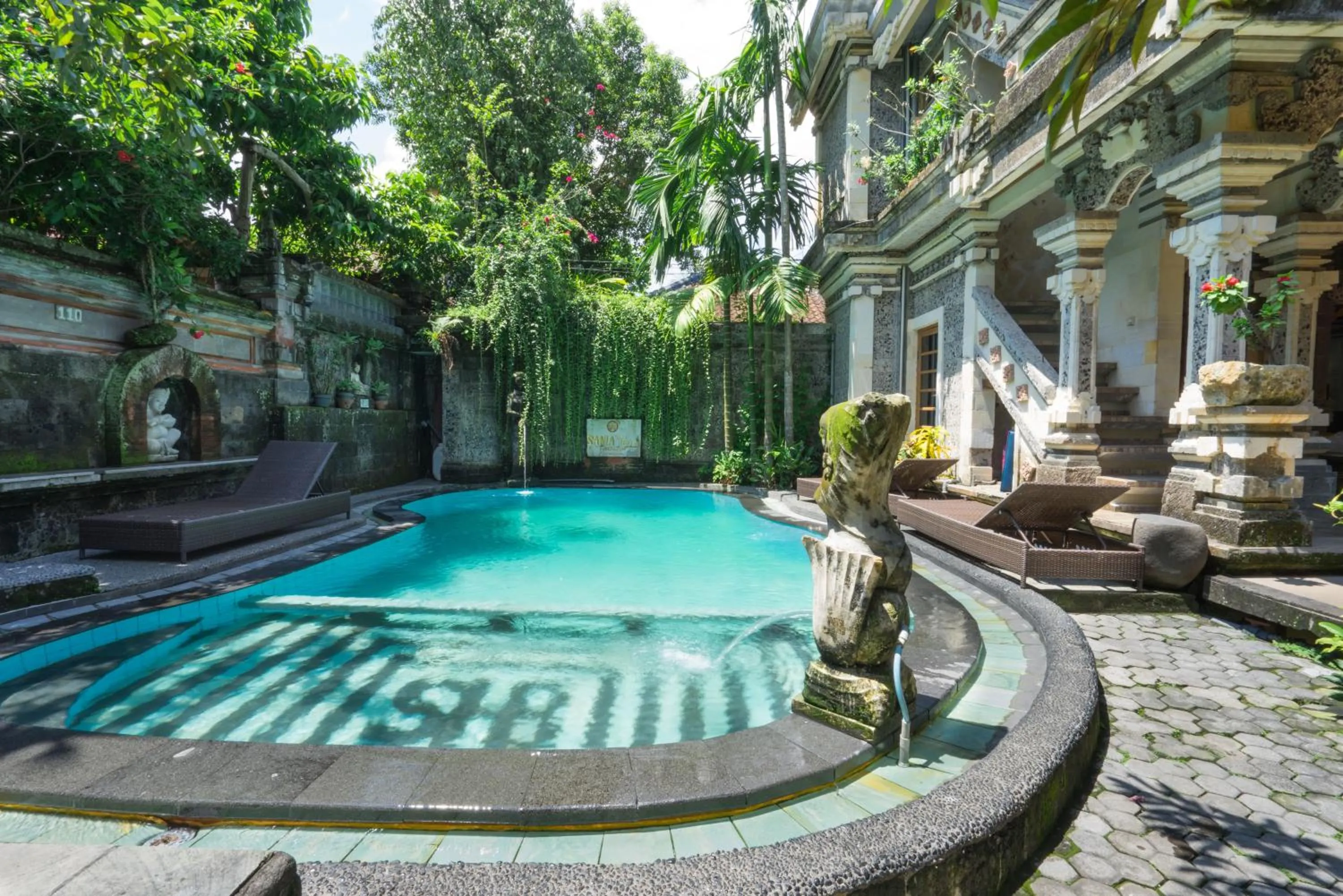 Swimming pool in Sania's House