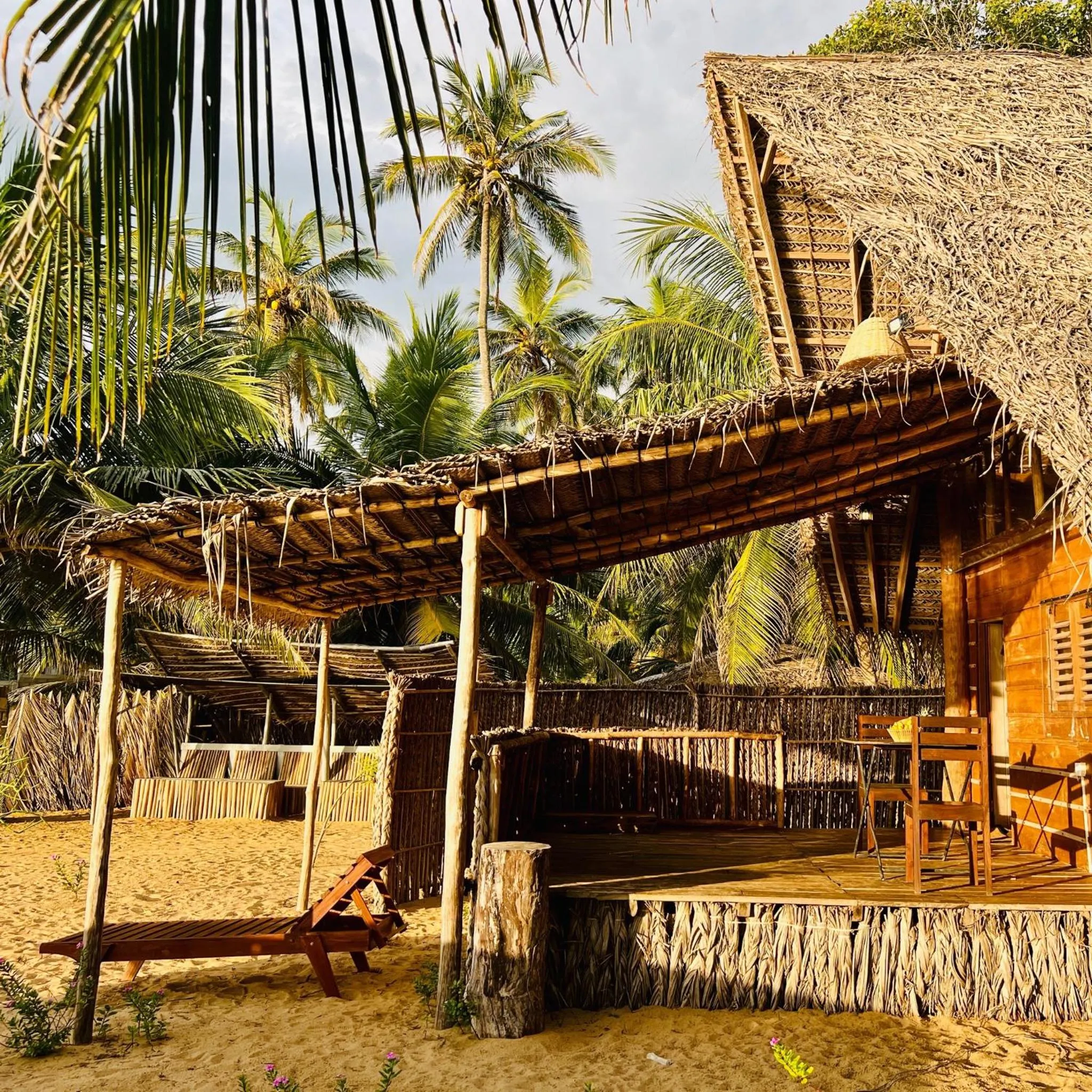 Balcony/Terrace in Wind Blend Kite Resort