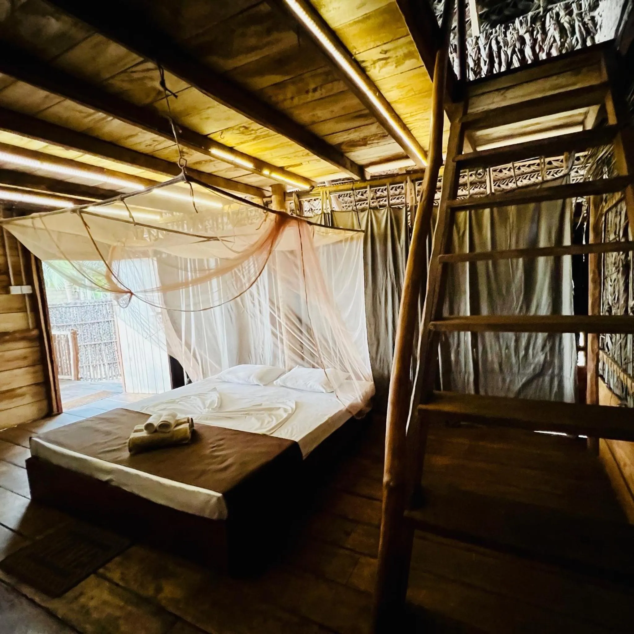 Bedroom, Bed in Wind Blend Kite Resort