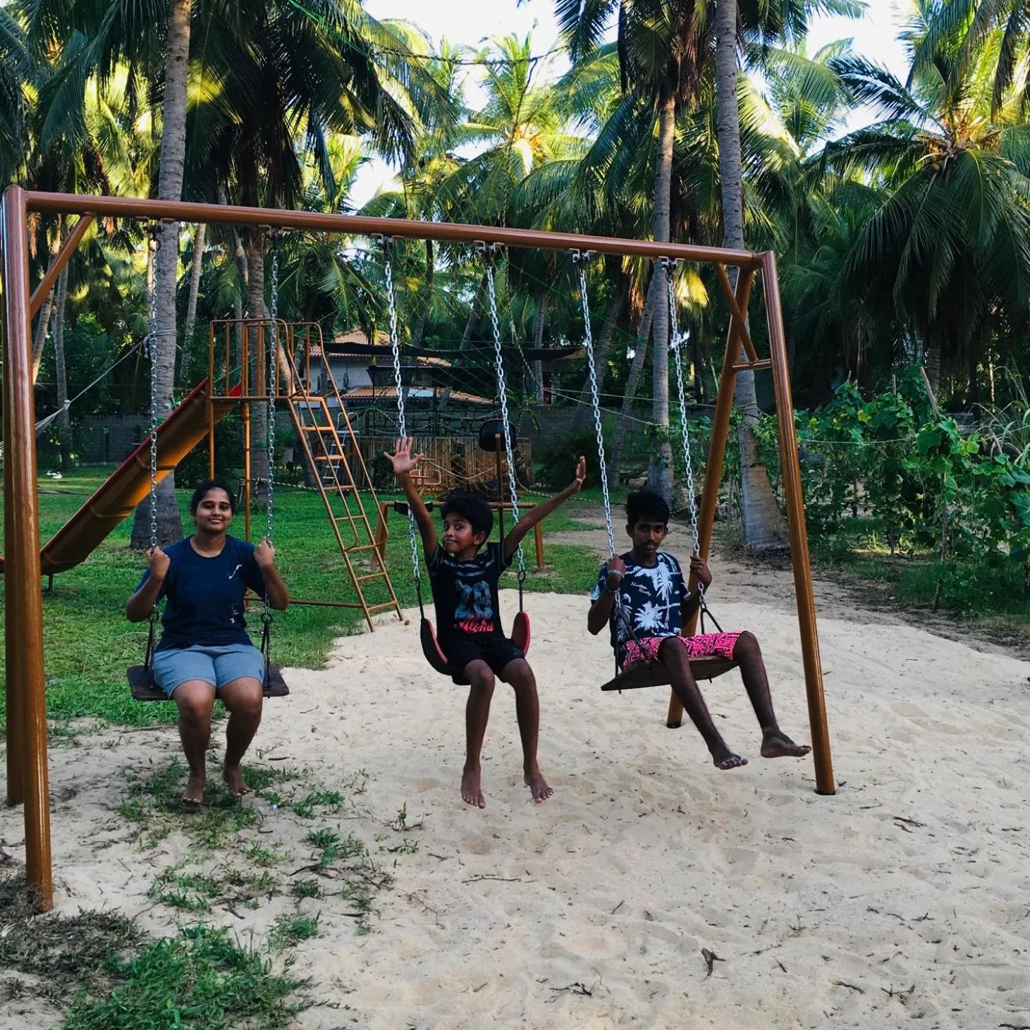 Children play ground in Wind Blend Kite Resort