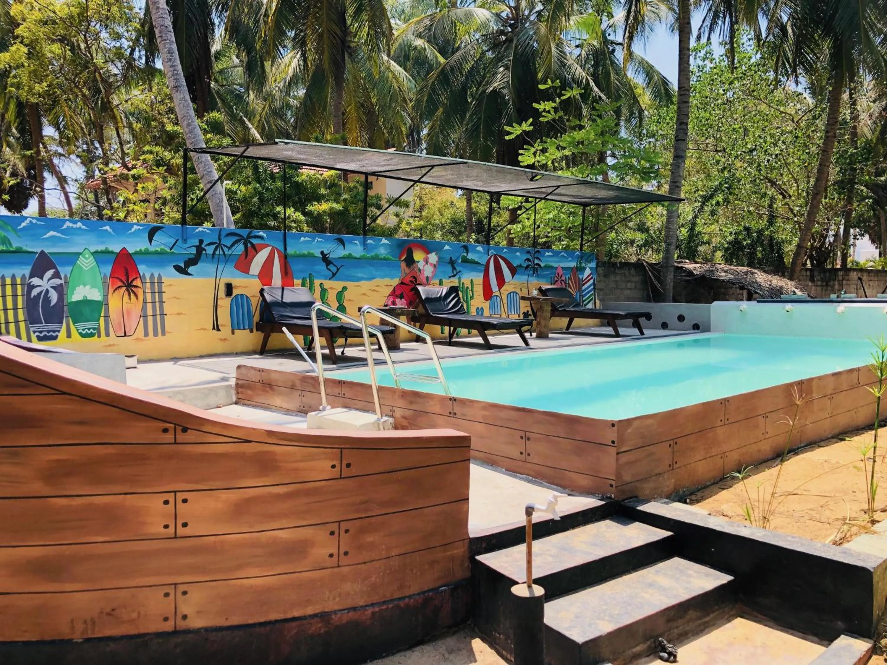 Swimming pool in Wind Blend Kite Resort