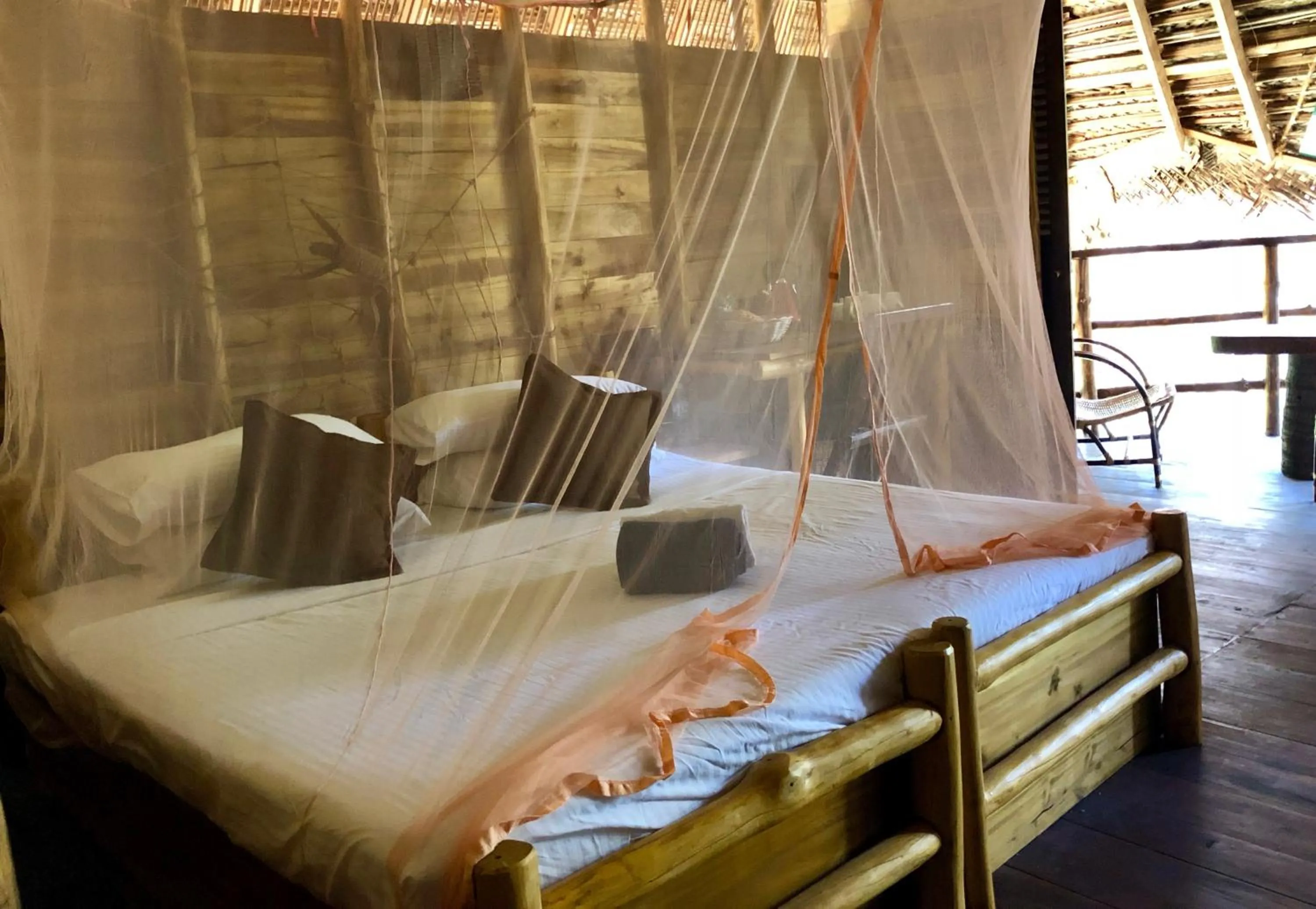 Bedroom, Bed in Wind Blend Kite Resort