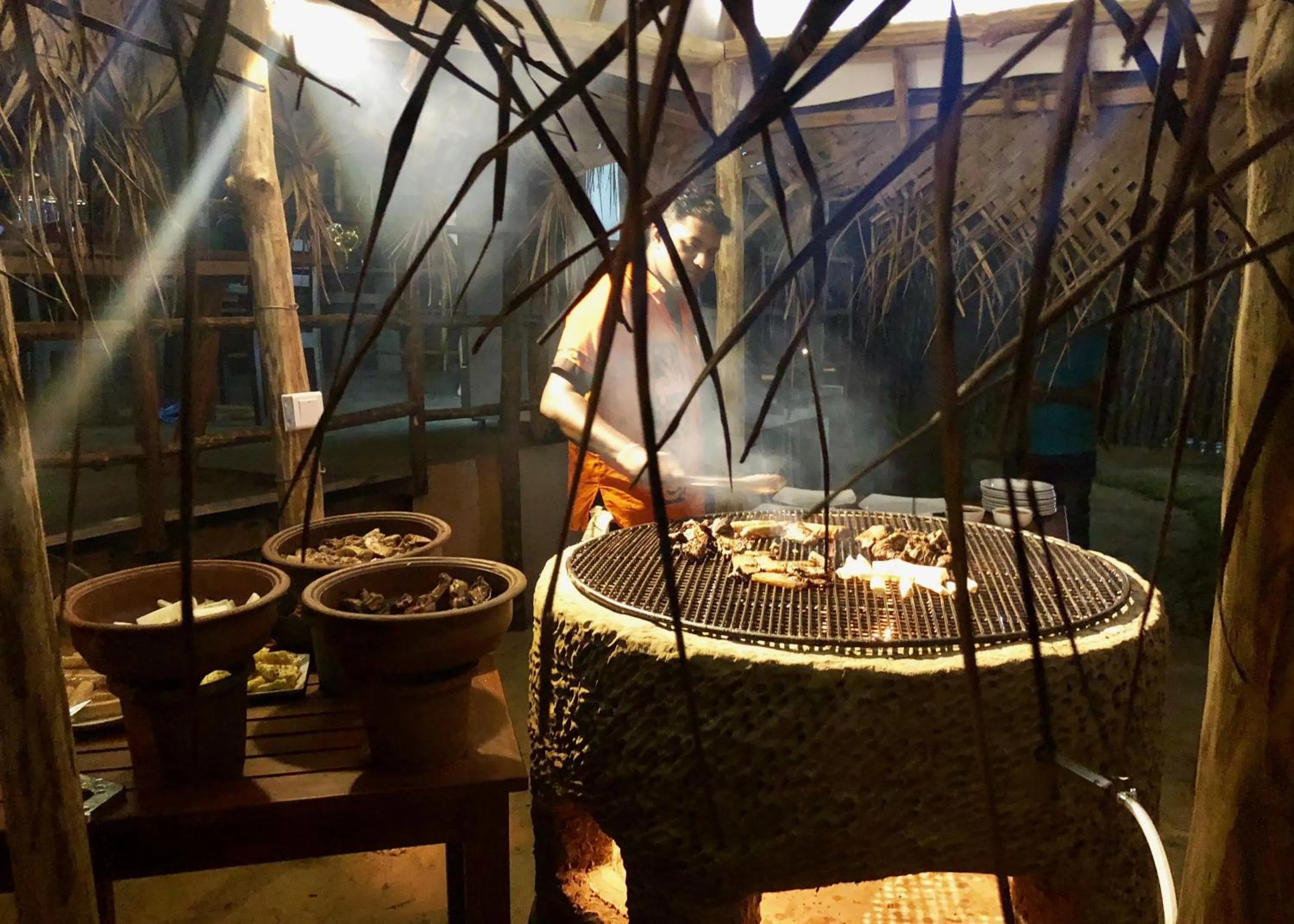 Restaurant/places to eat in Wind Blend Kite Resort