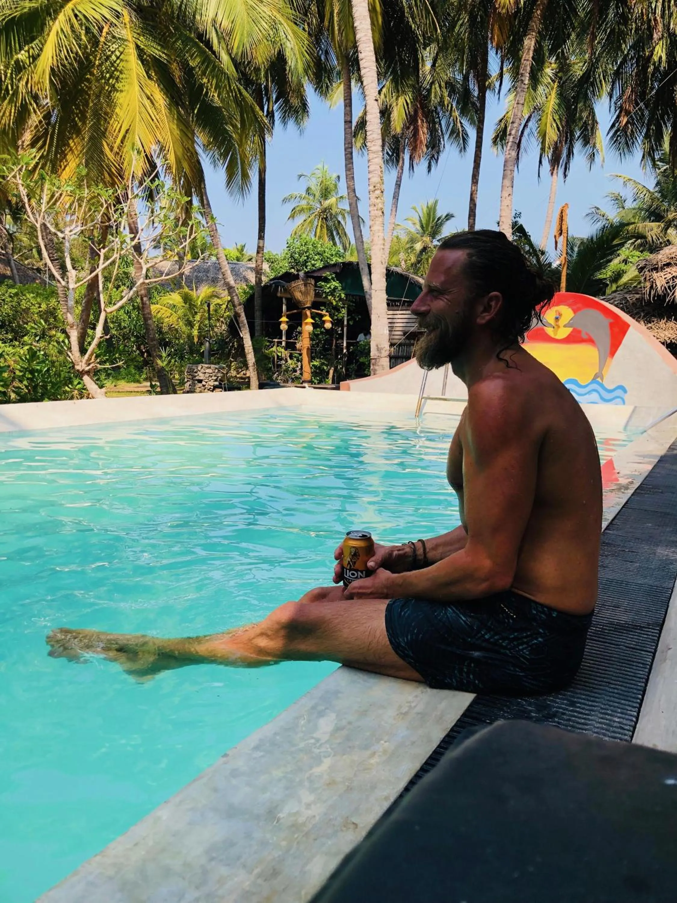 Swimming pool in Wind Blend Kite Resort