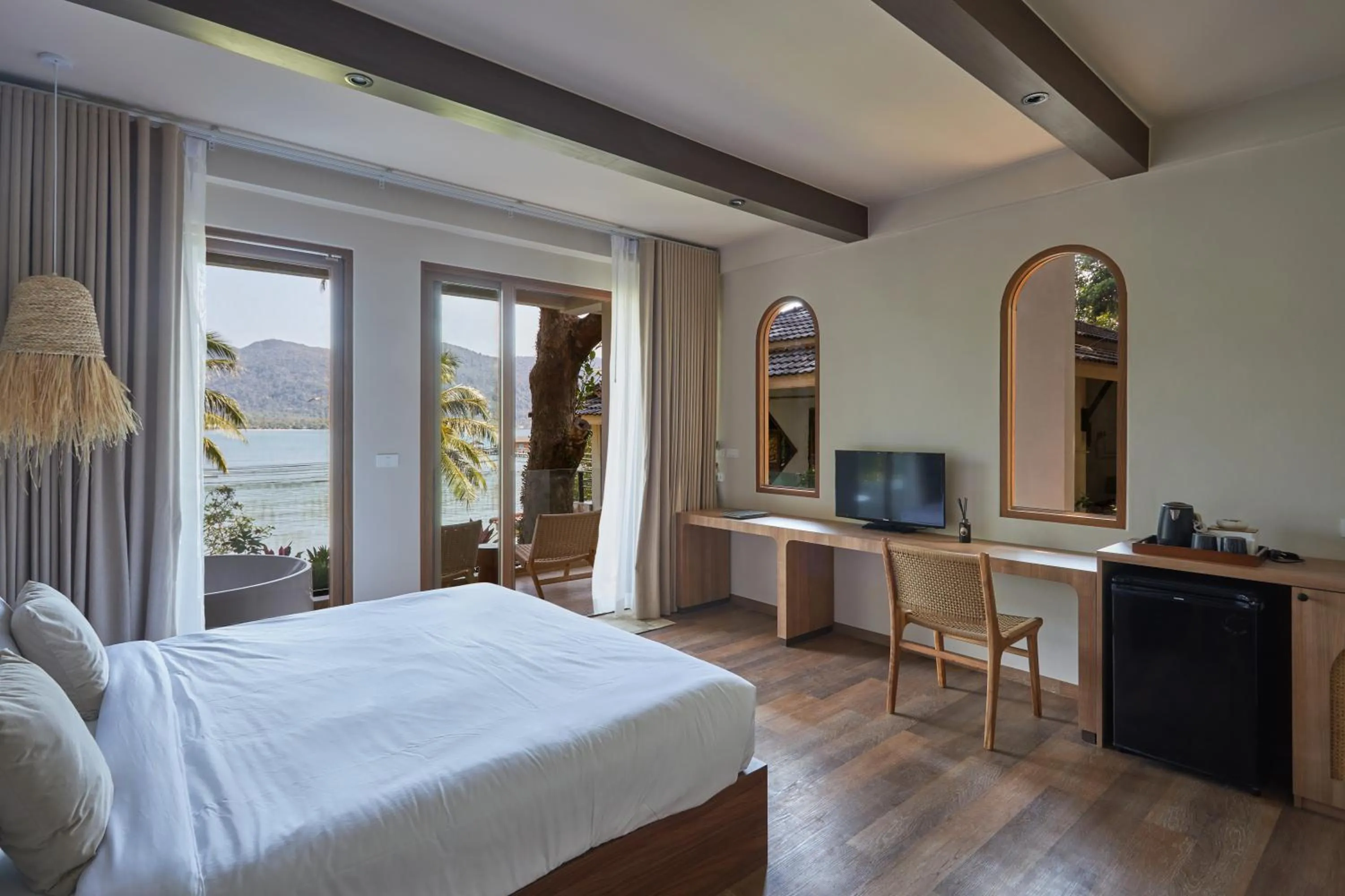 Bed in Resolution Resort