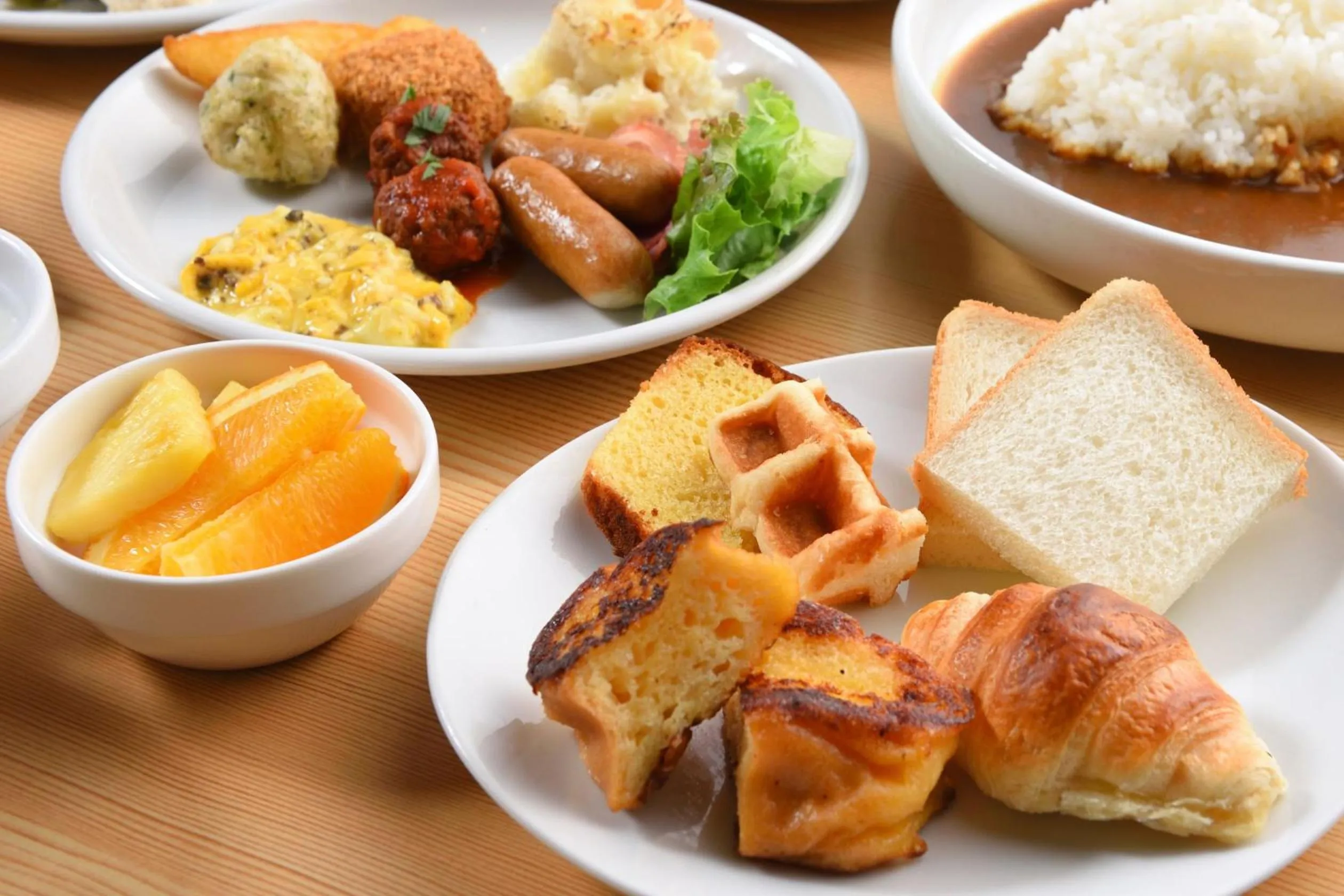 Breakfast in Hakata Green Hotel Annex