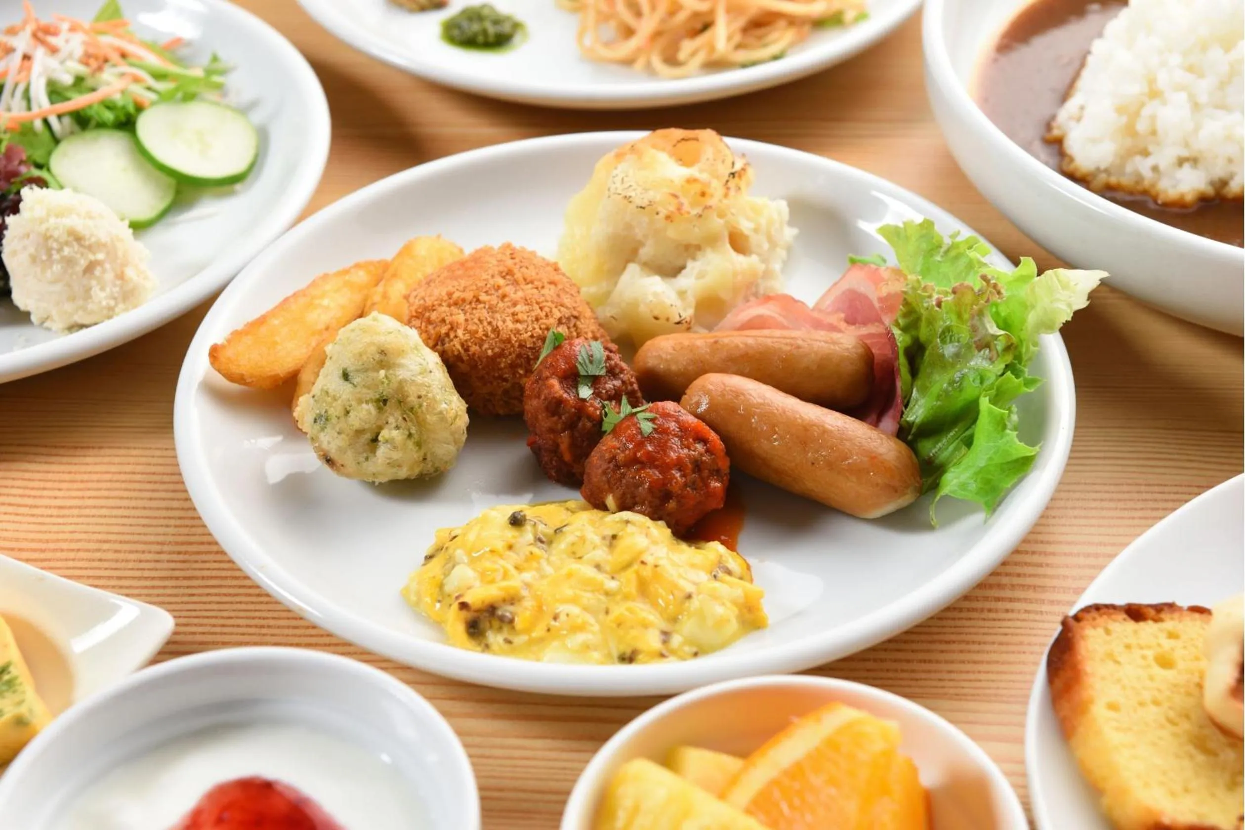 Breakfast in Hakata Green Hotel Annex