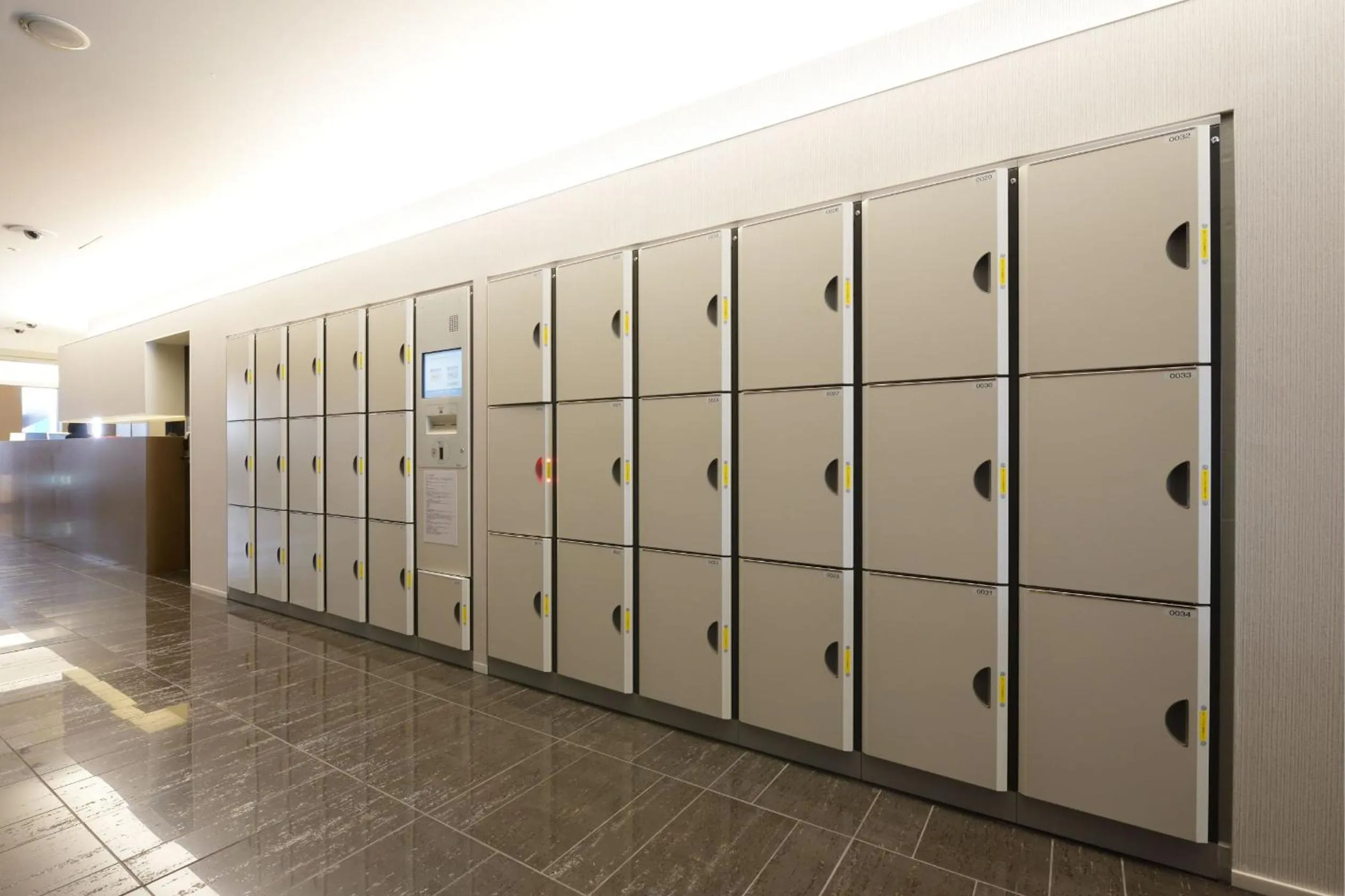 locker in Hakata Green Hotel Annex