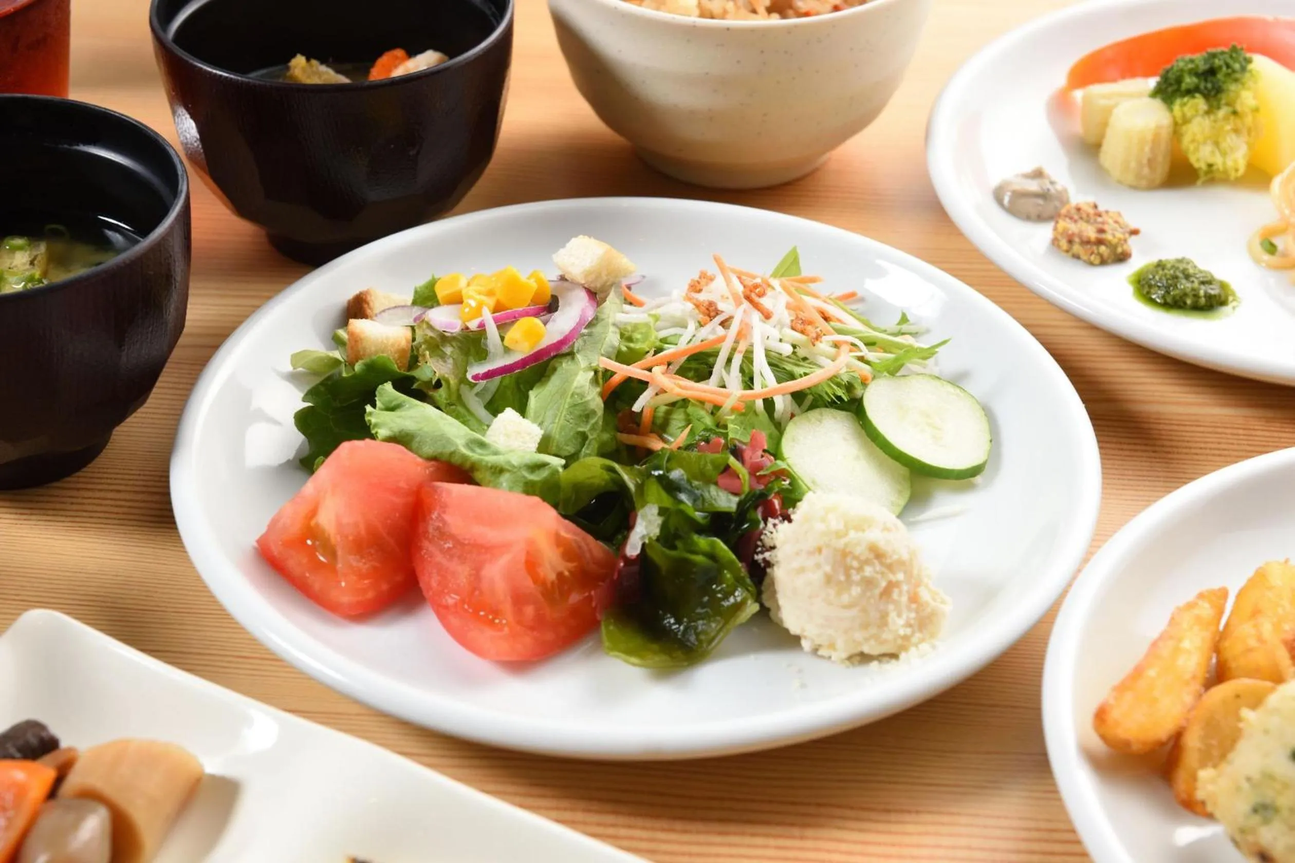 Breakfast in Hakata Green Hotel Annex