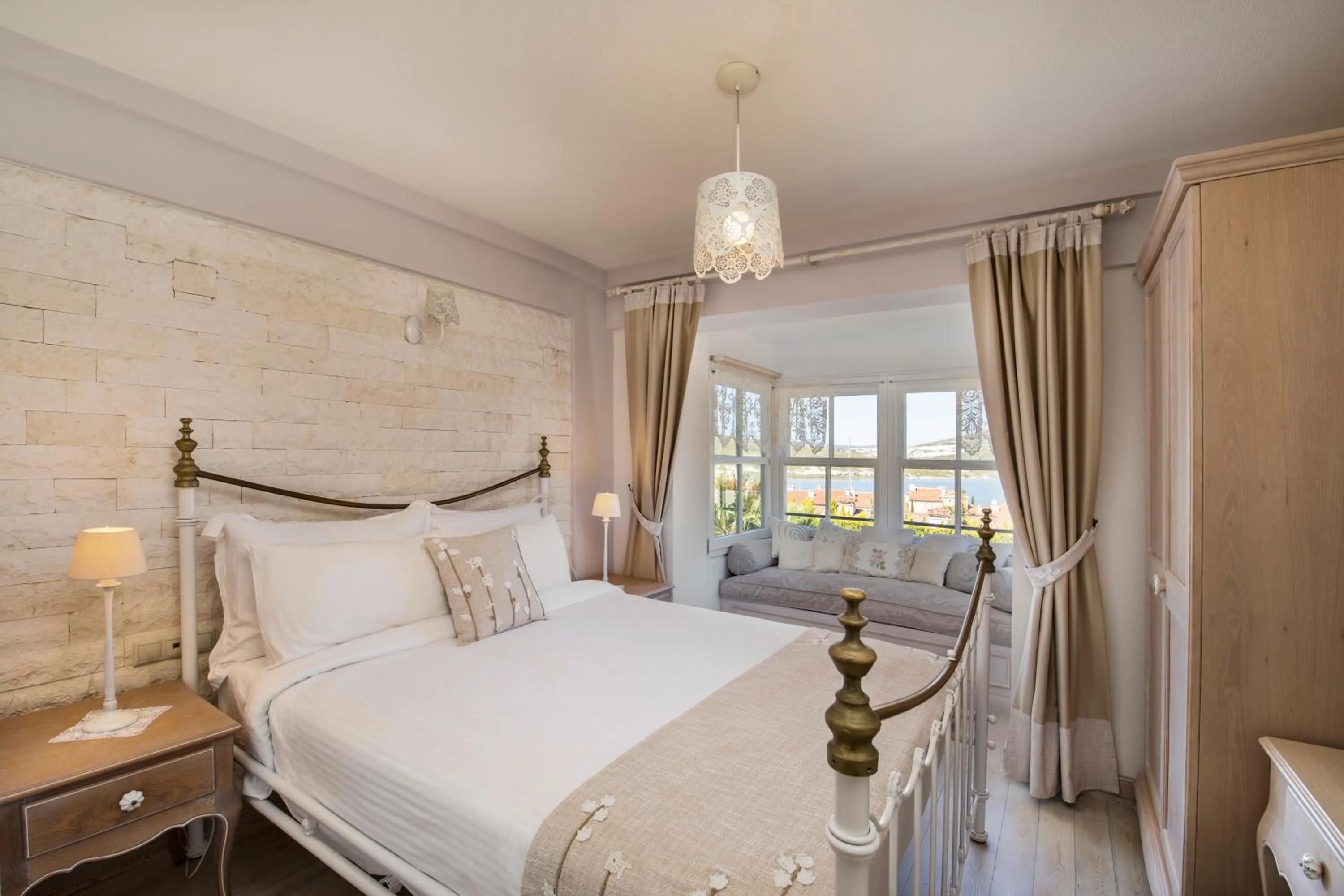 Bed in Alacati Kapari Hotel - Special Category