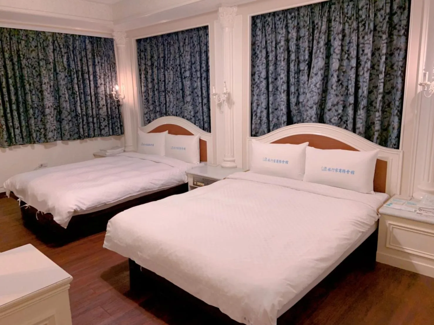 Bed in Traveler Hotel Taitung
