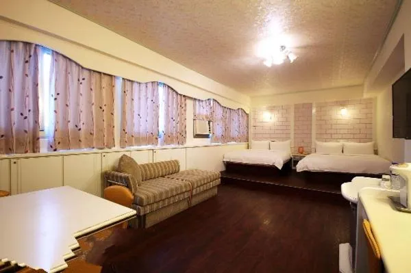 Bed in Traveler Hotel Taitung
