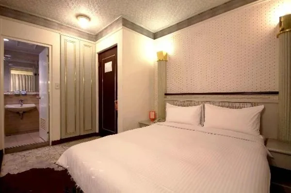 Bed in Traveler Hotel Taitung