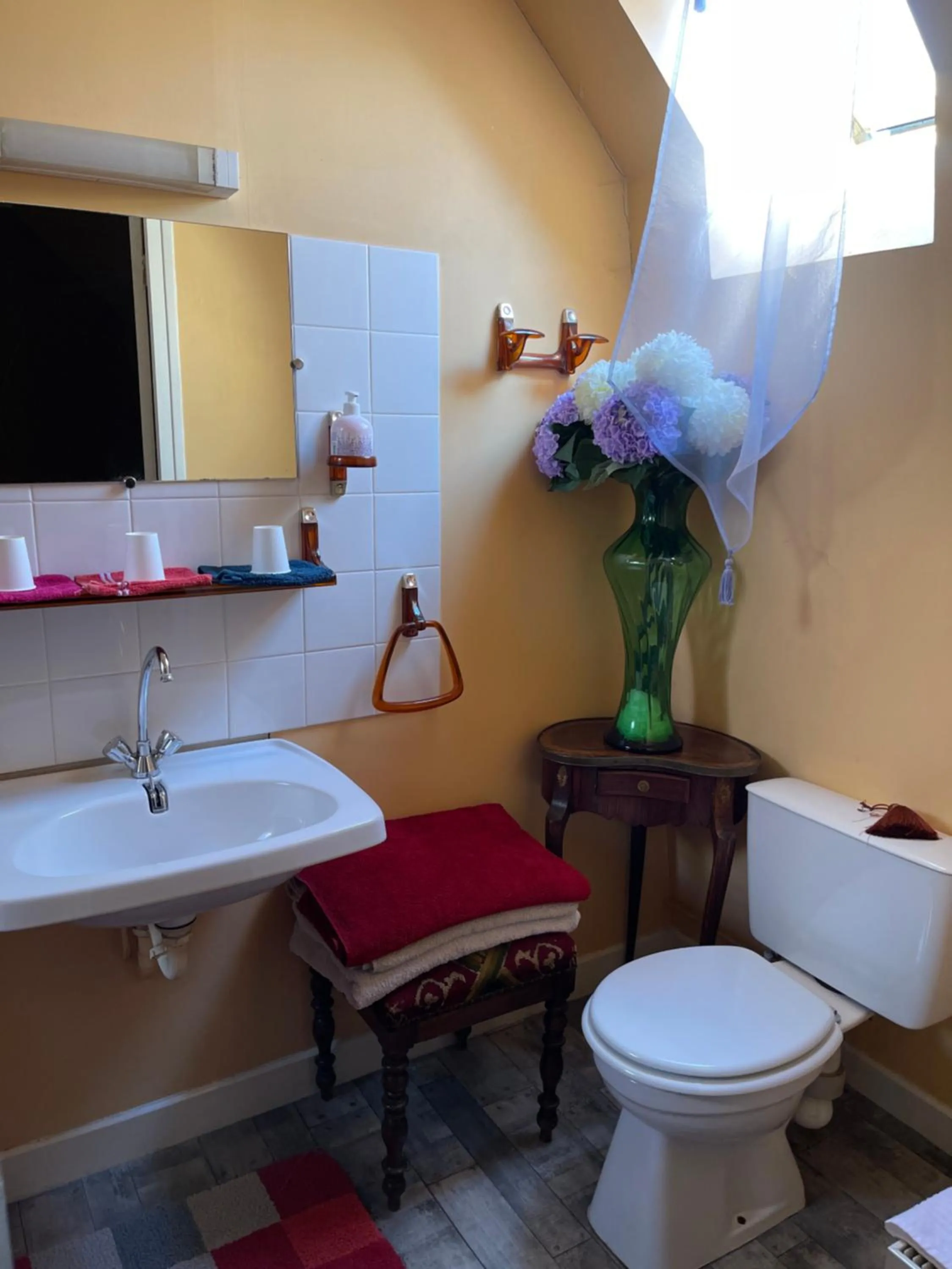 Toilet in Hotel bar b'rock