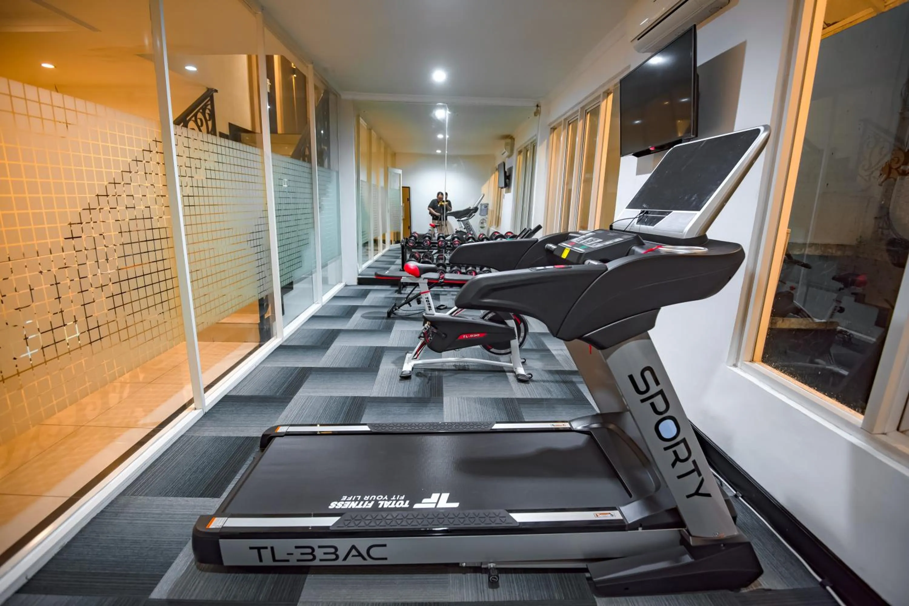 Fitness centre/facilities in The Mirah Hotel Bogor