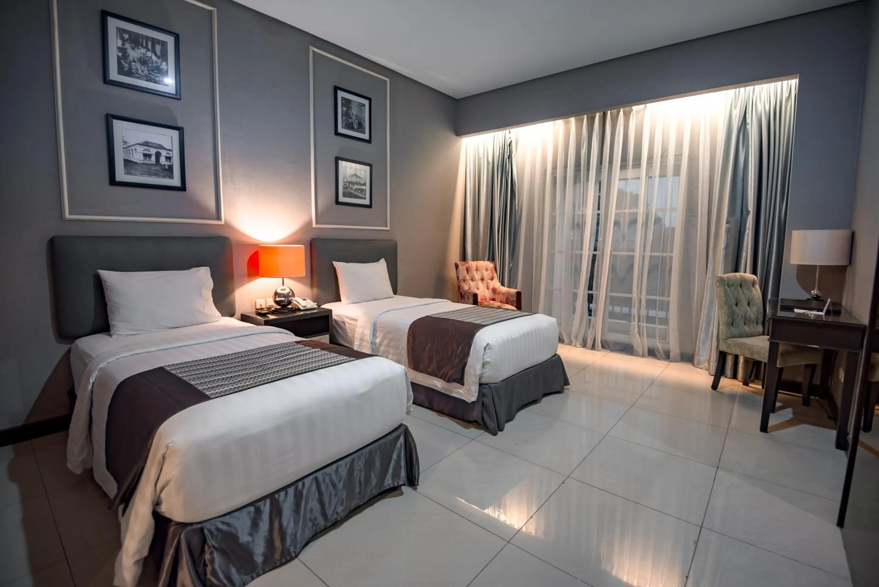 Bedroom, Bed in The Mirah Hotel Bogor