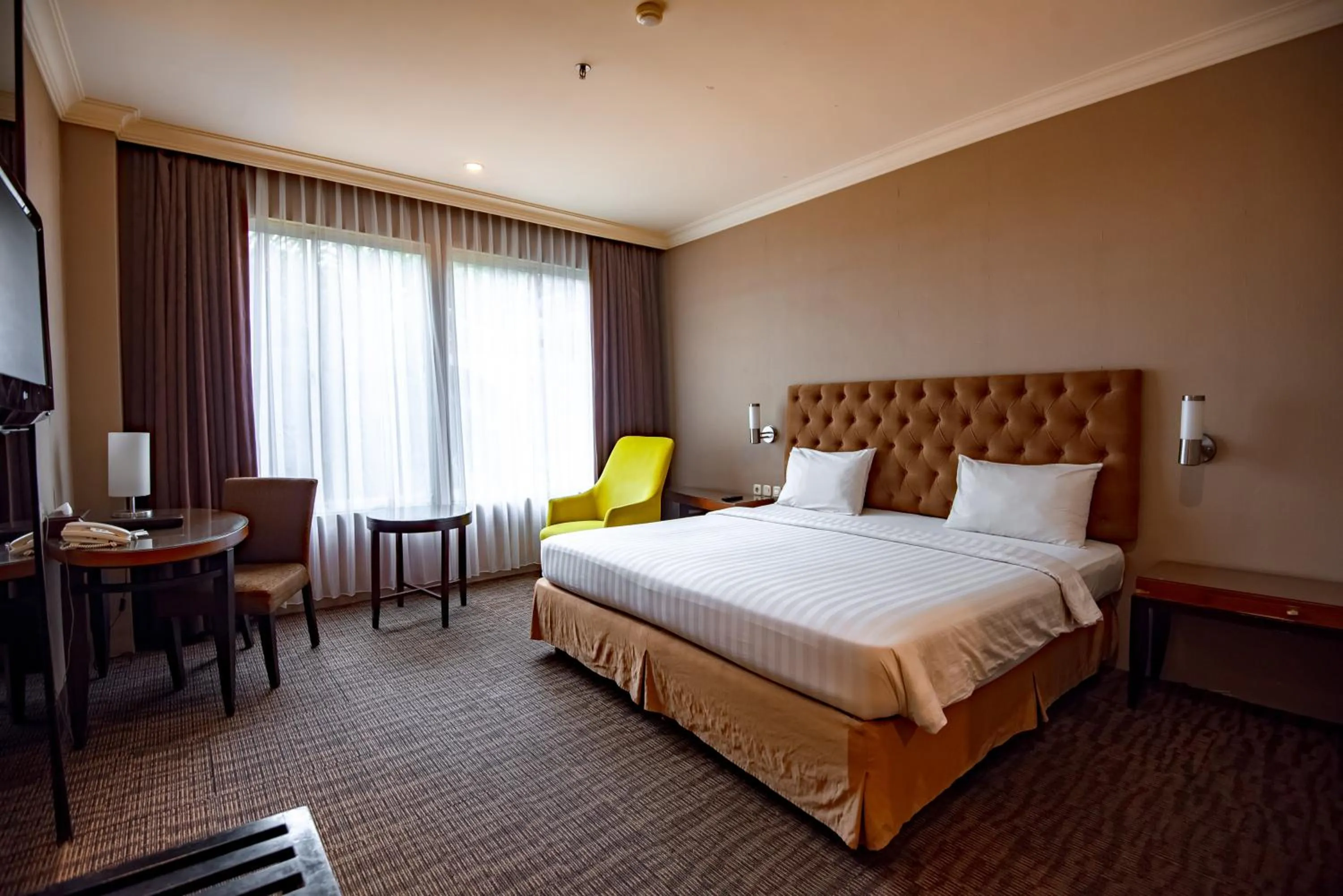 Property building, Bed in The Mirah Hotel Bogor