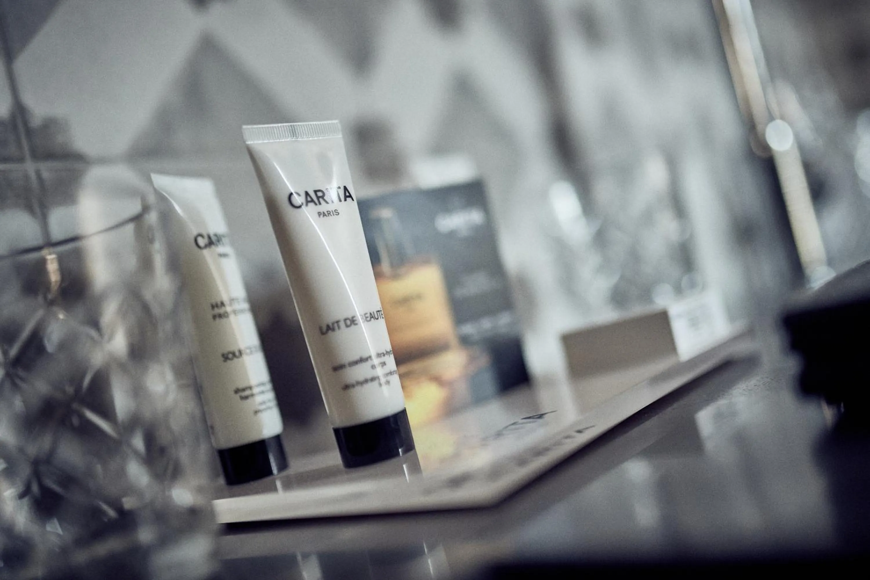 Shower in Castel Bois Marie, Maison d'hôtes