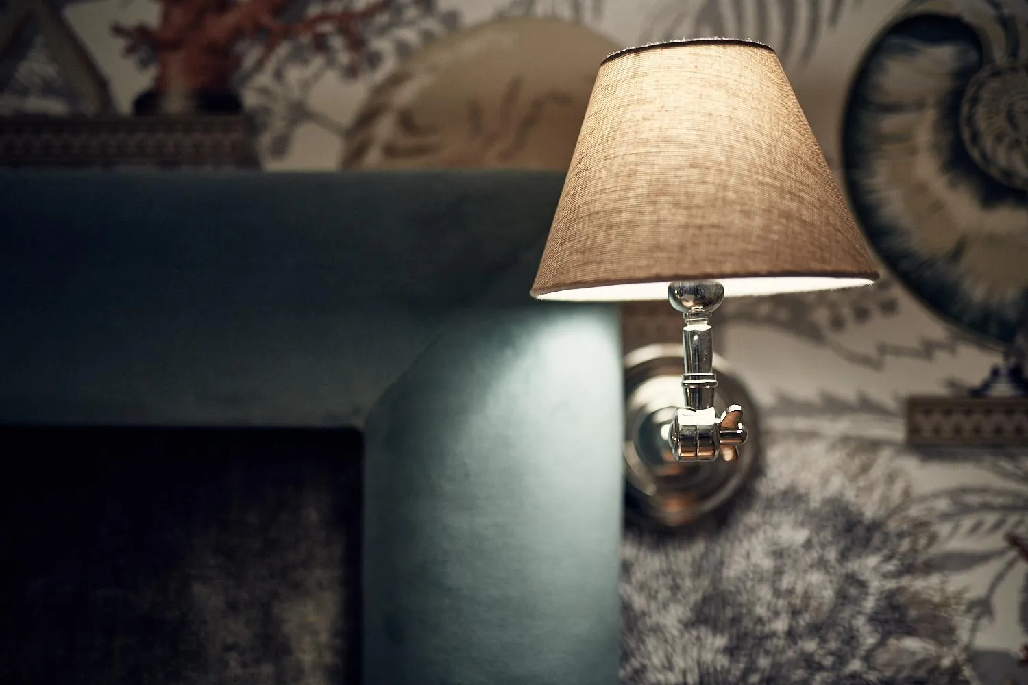 Decorative detail in Castel Bois Marie, Maison d'hôtes