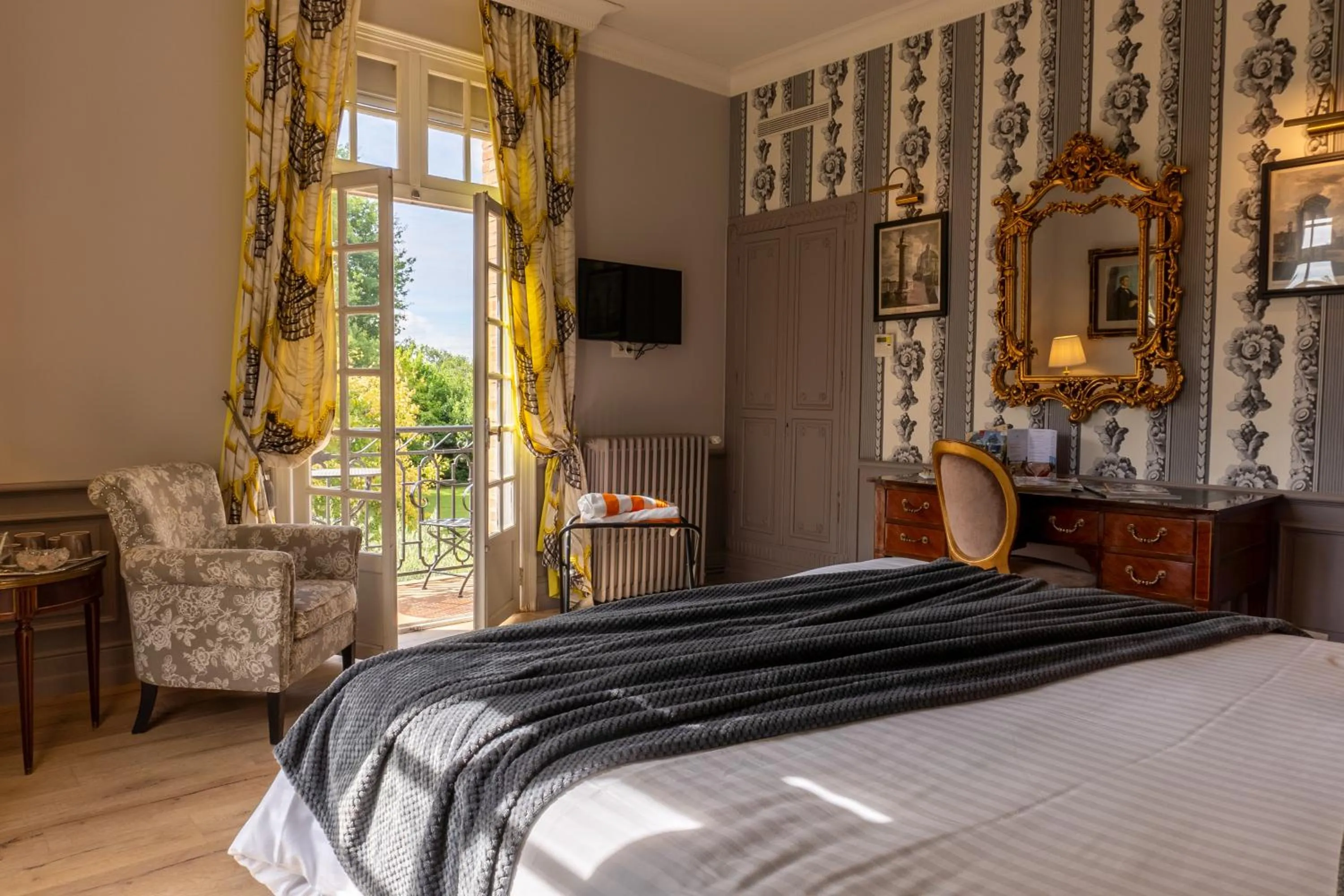 Bed in Castel Bois Marie, Maison d'hôtes