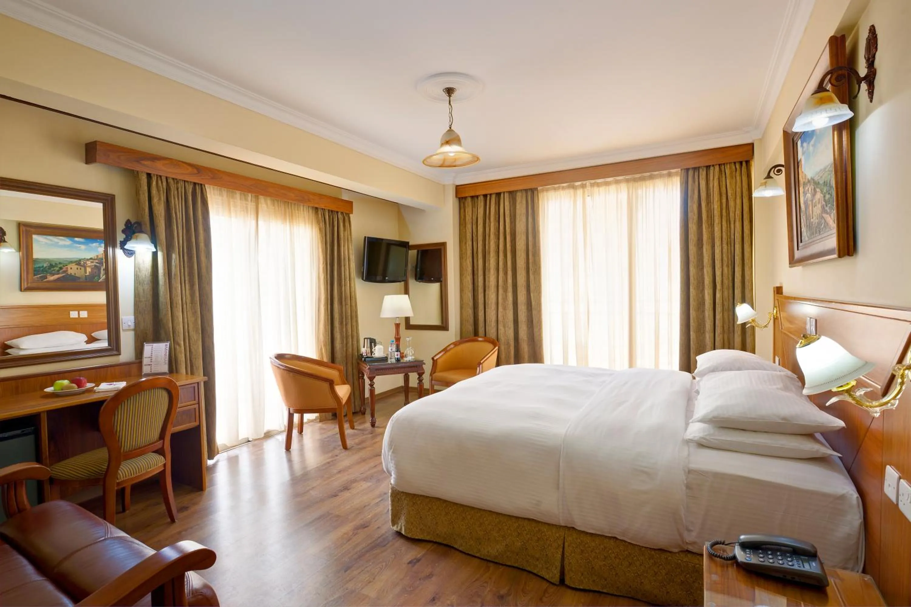 Photo of the whole room, Bed in Semeli Hotel