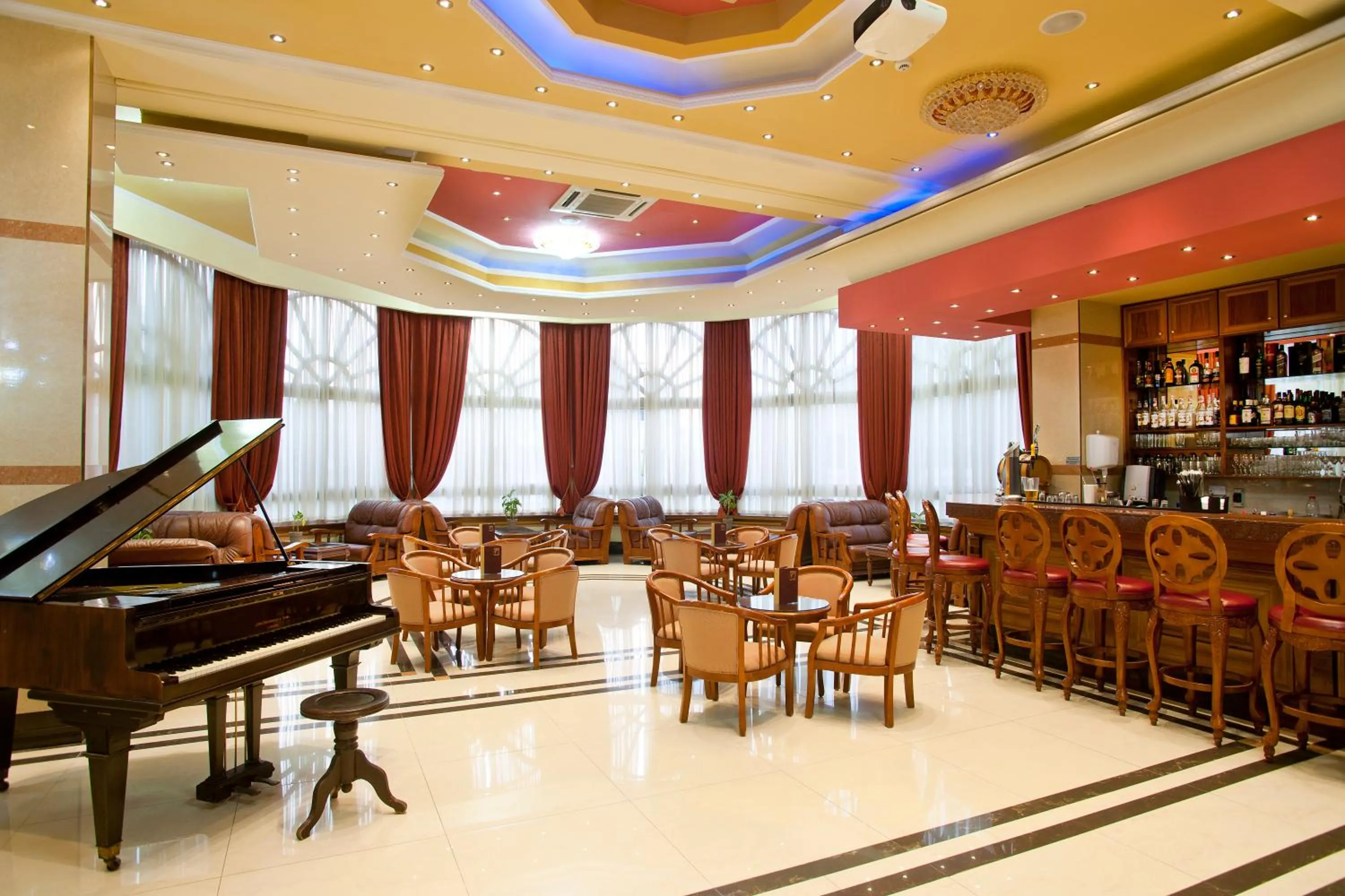 Lounge or bar in Semeli Hotel