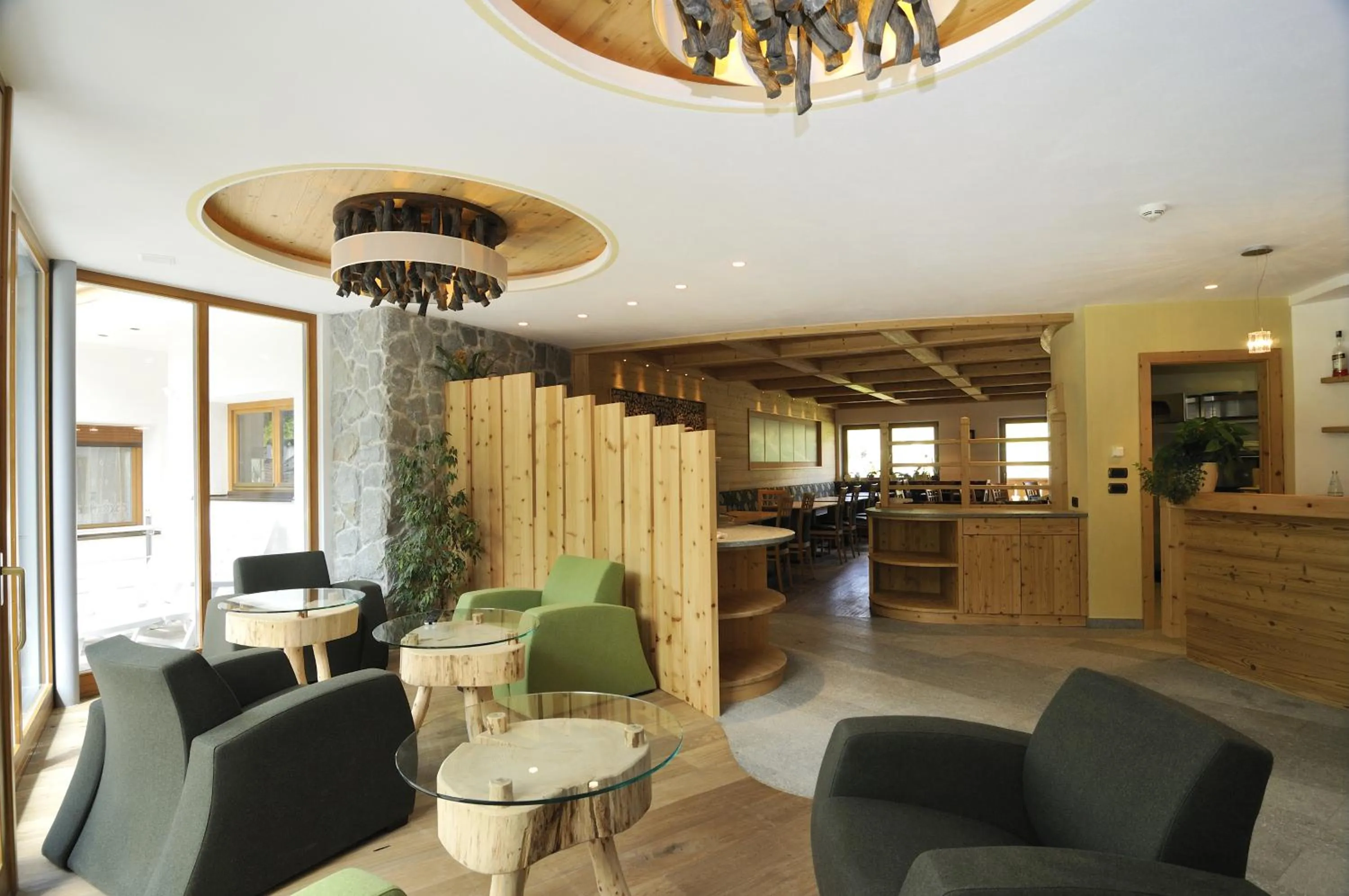 Lounge or bar in Hotel Chalet Dlaces