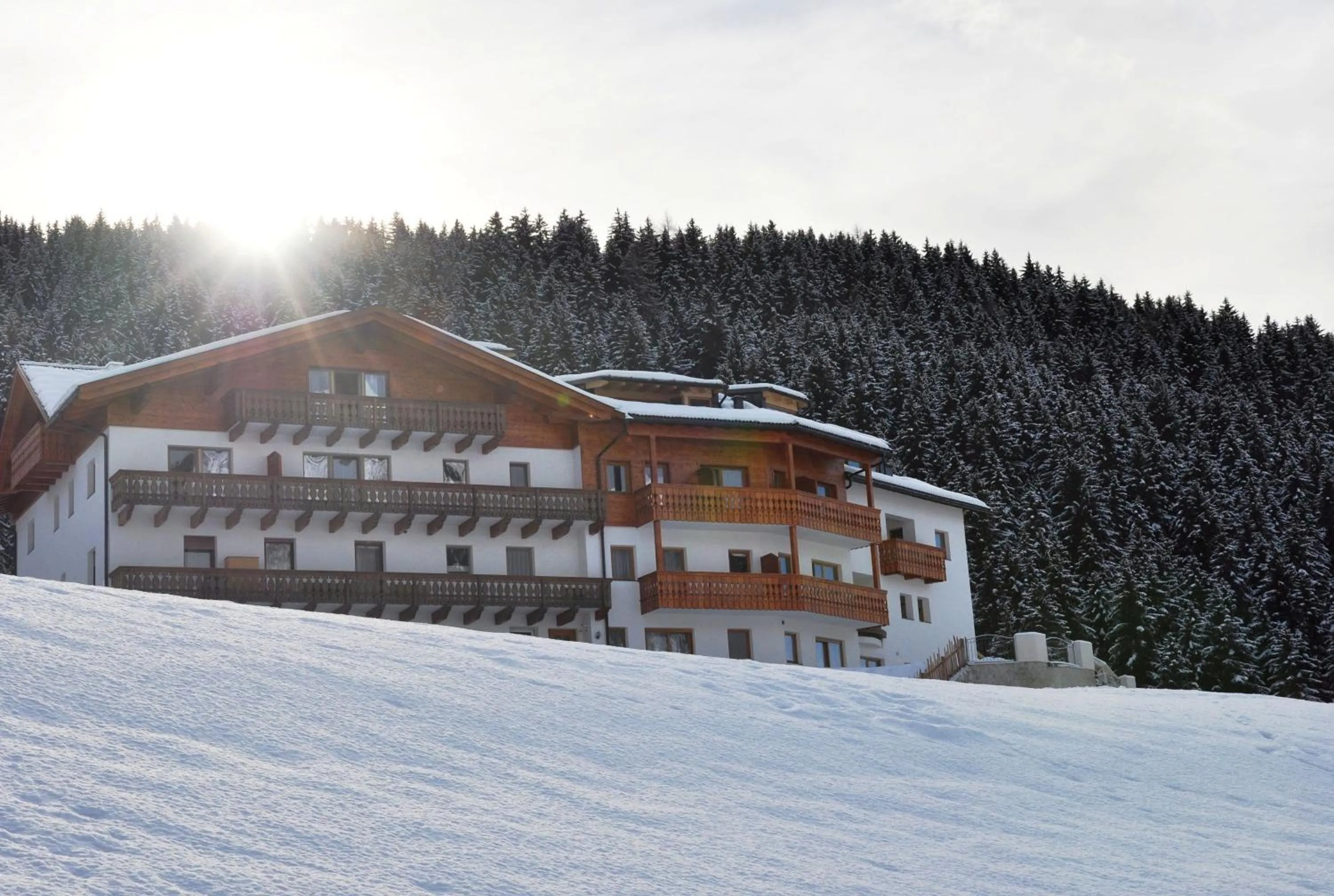 Property building in Hotel Chalet Dlaces