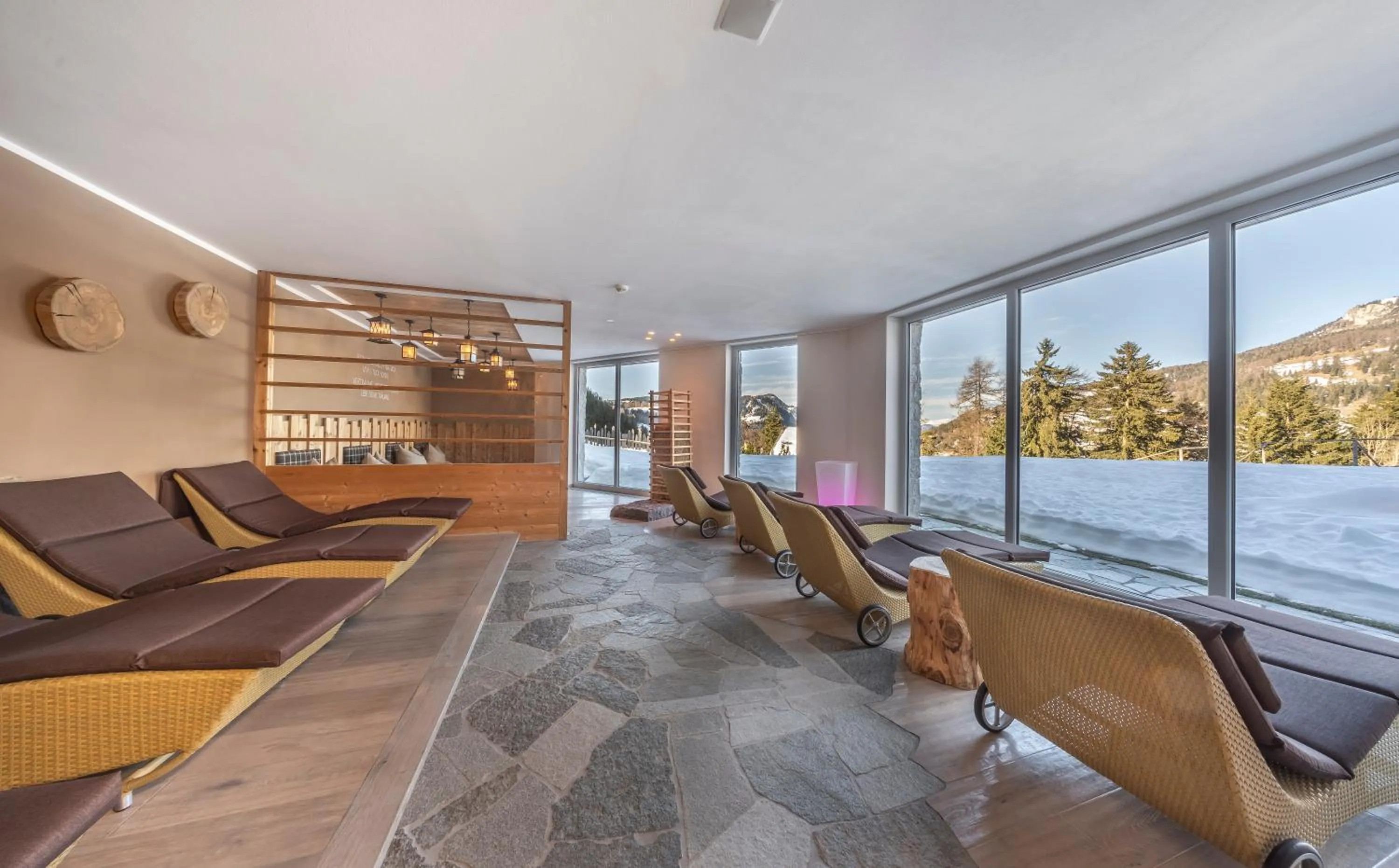 Spa and wellness centre/facilities in Hotel Chalet Dlaces