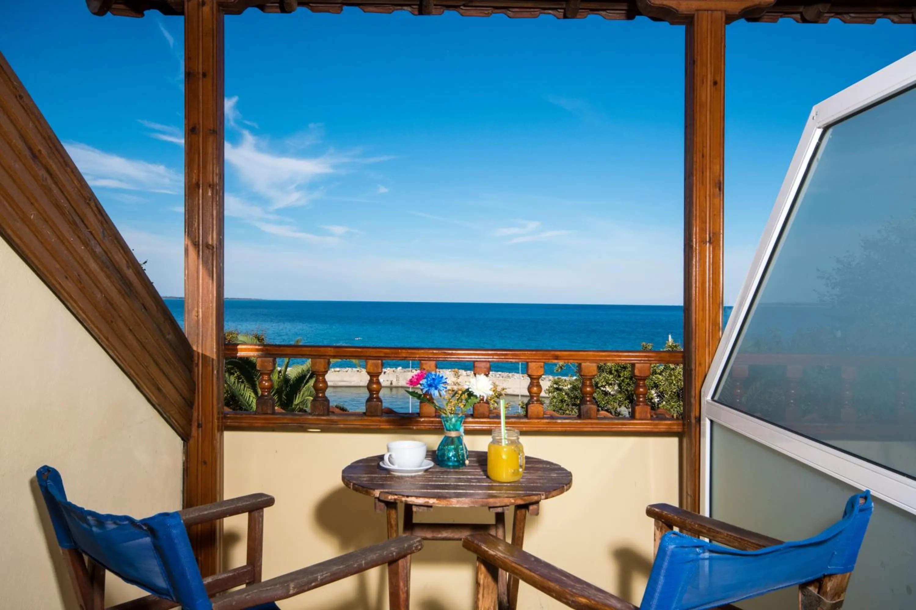 Balcony/Terrace in Hotel Vlassis