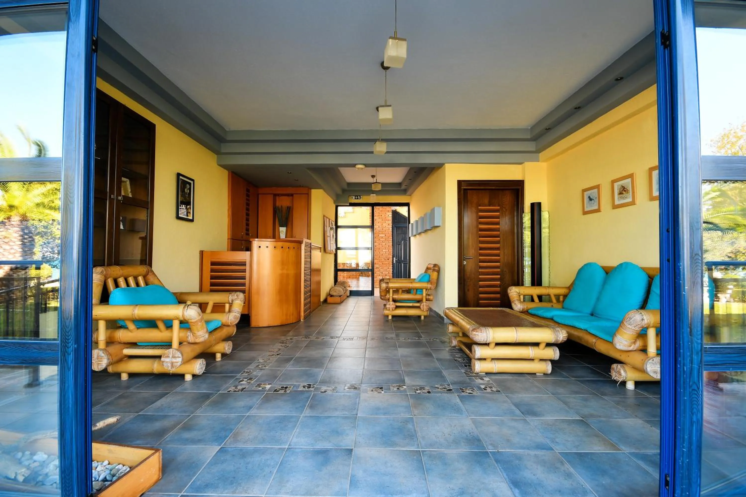 Lobby or reception in Hotel Vlassis