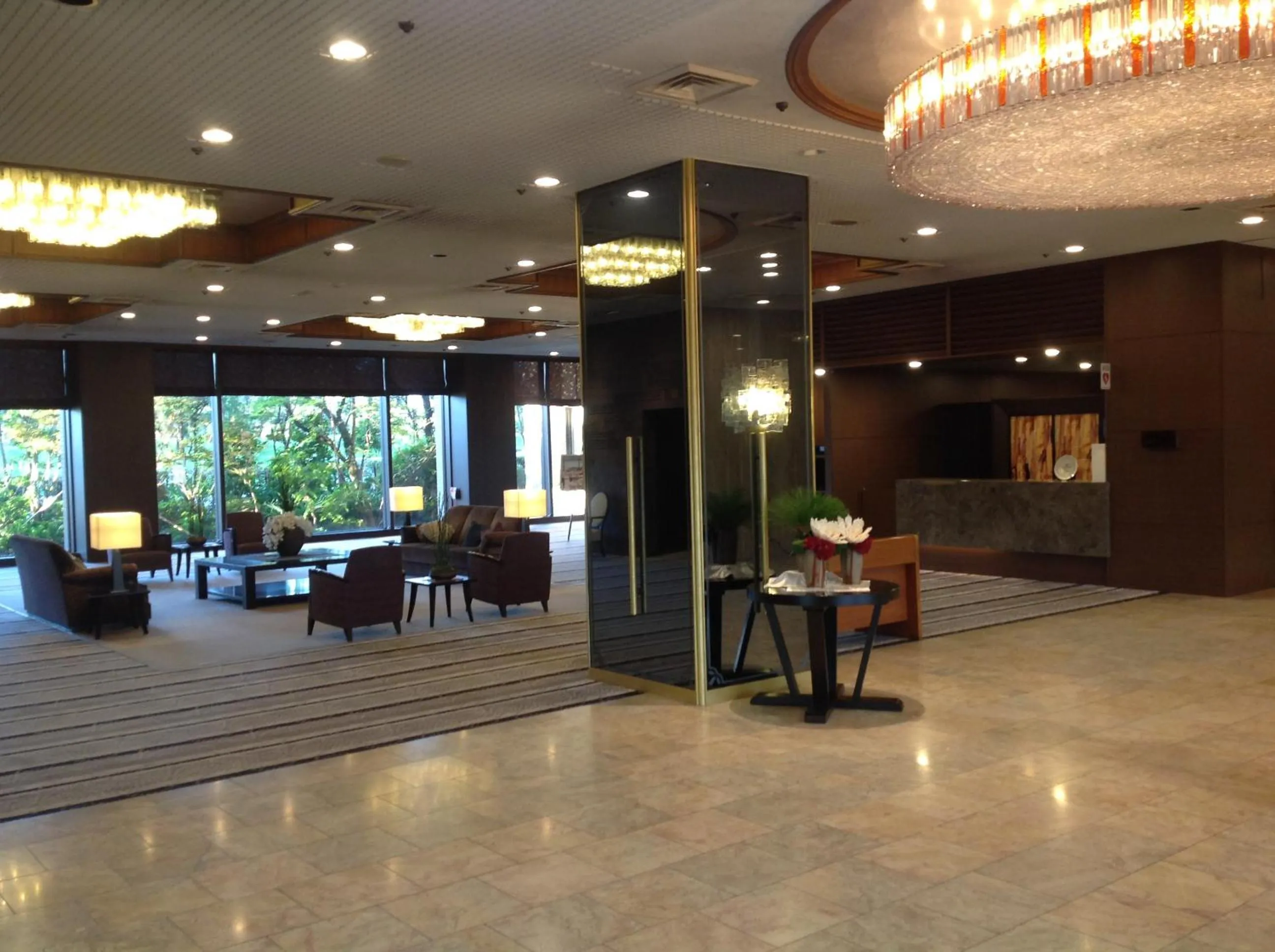 Lobby or reception in Okayama Plaza Hotel