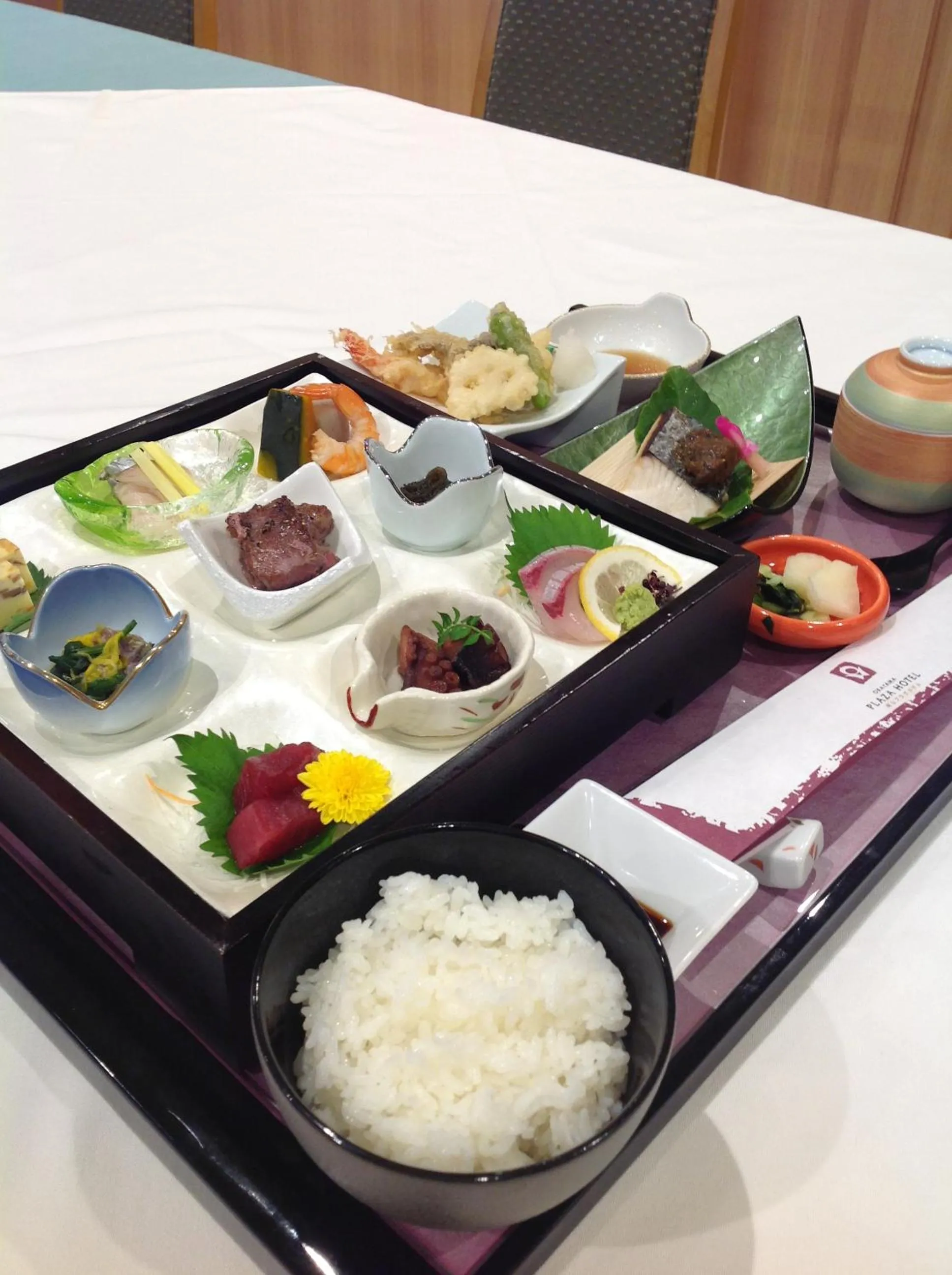 Dinner in Okayama Plaza Hotel