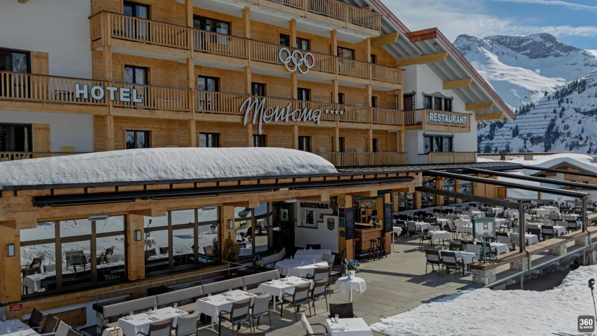 Restaurant/places to eat in Hotel & Chalet Montana