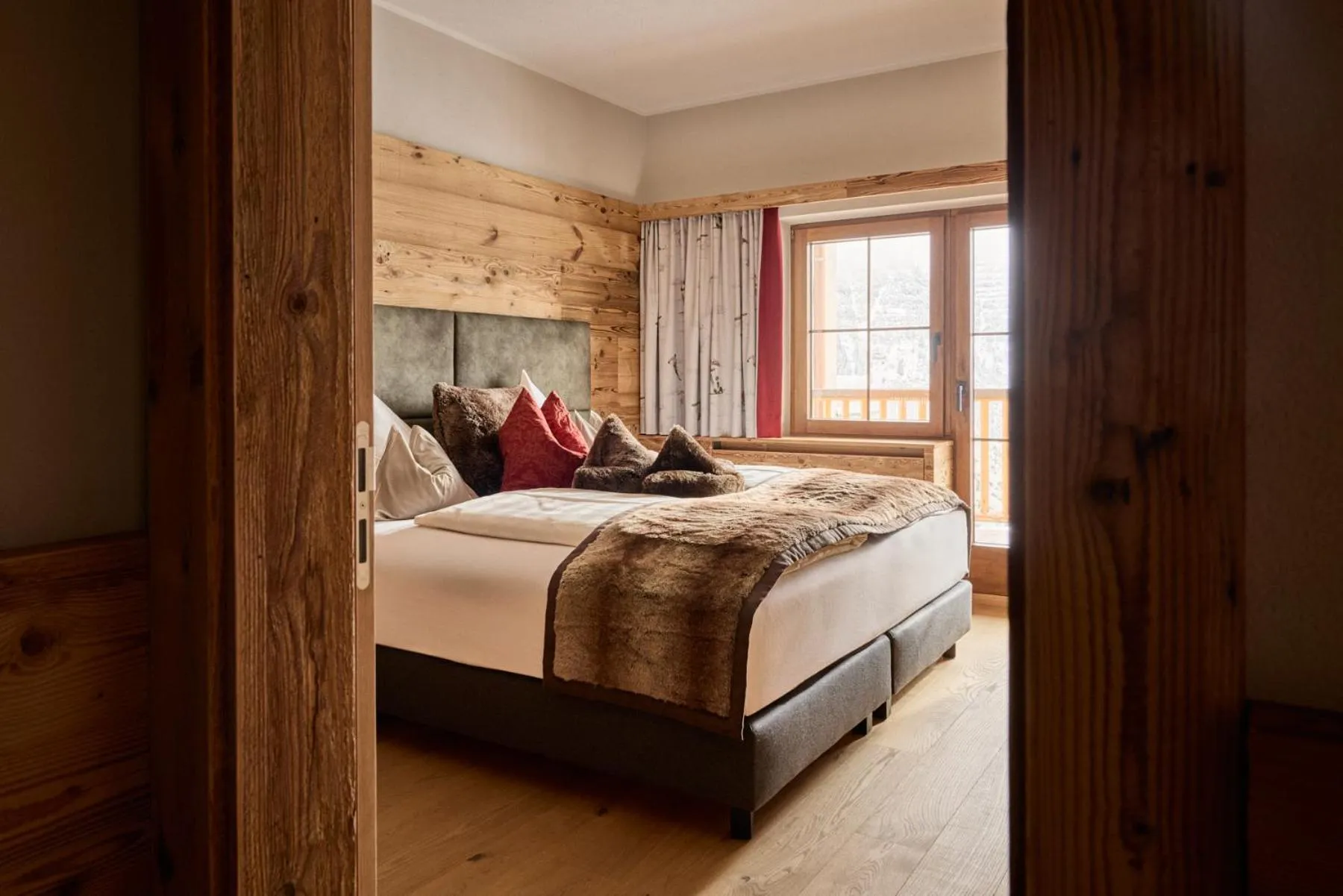 Bed in Hotel & Chalet Montana