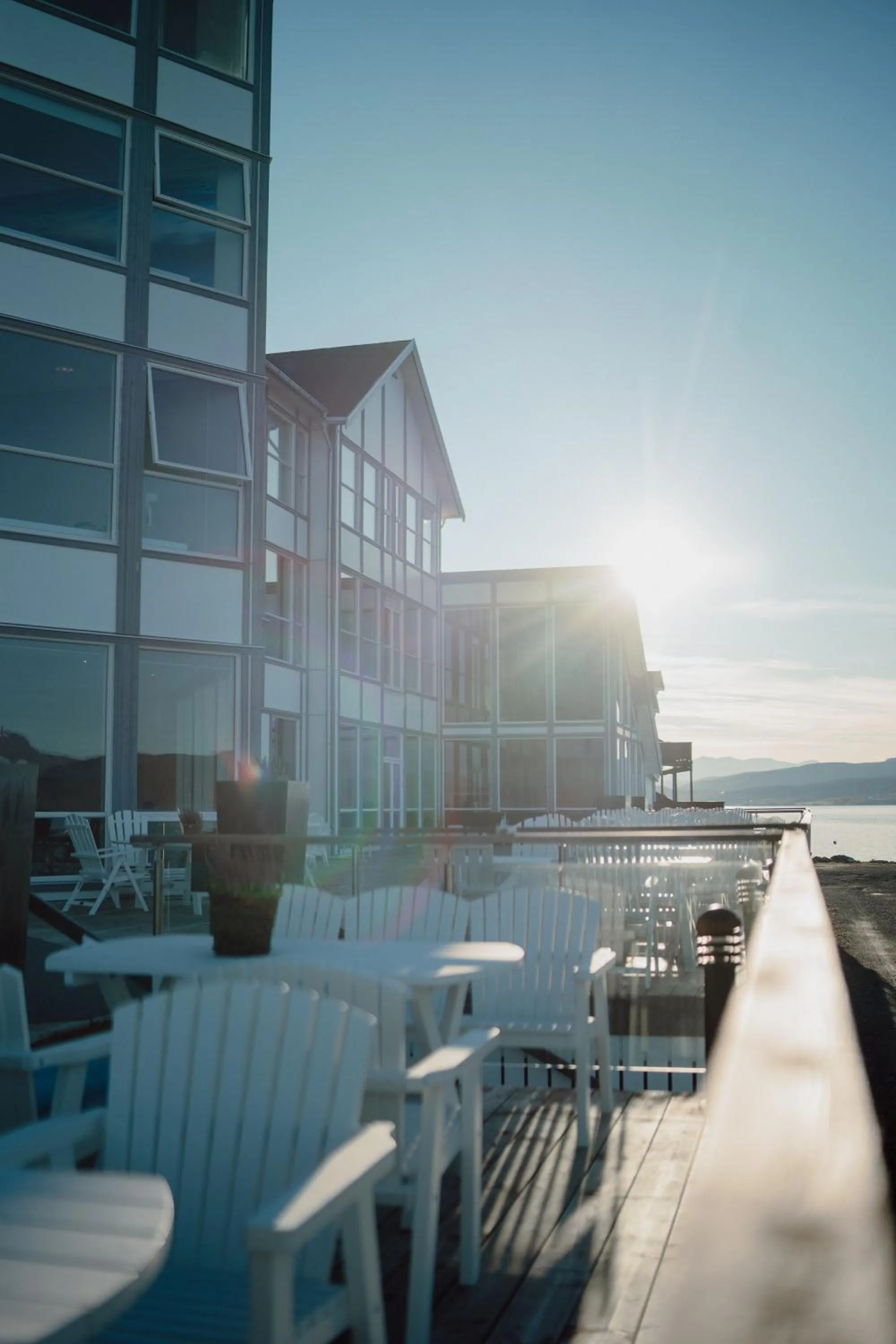 Property building in Malangen Resort