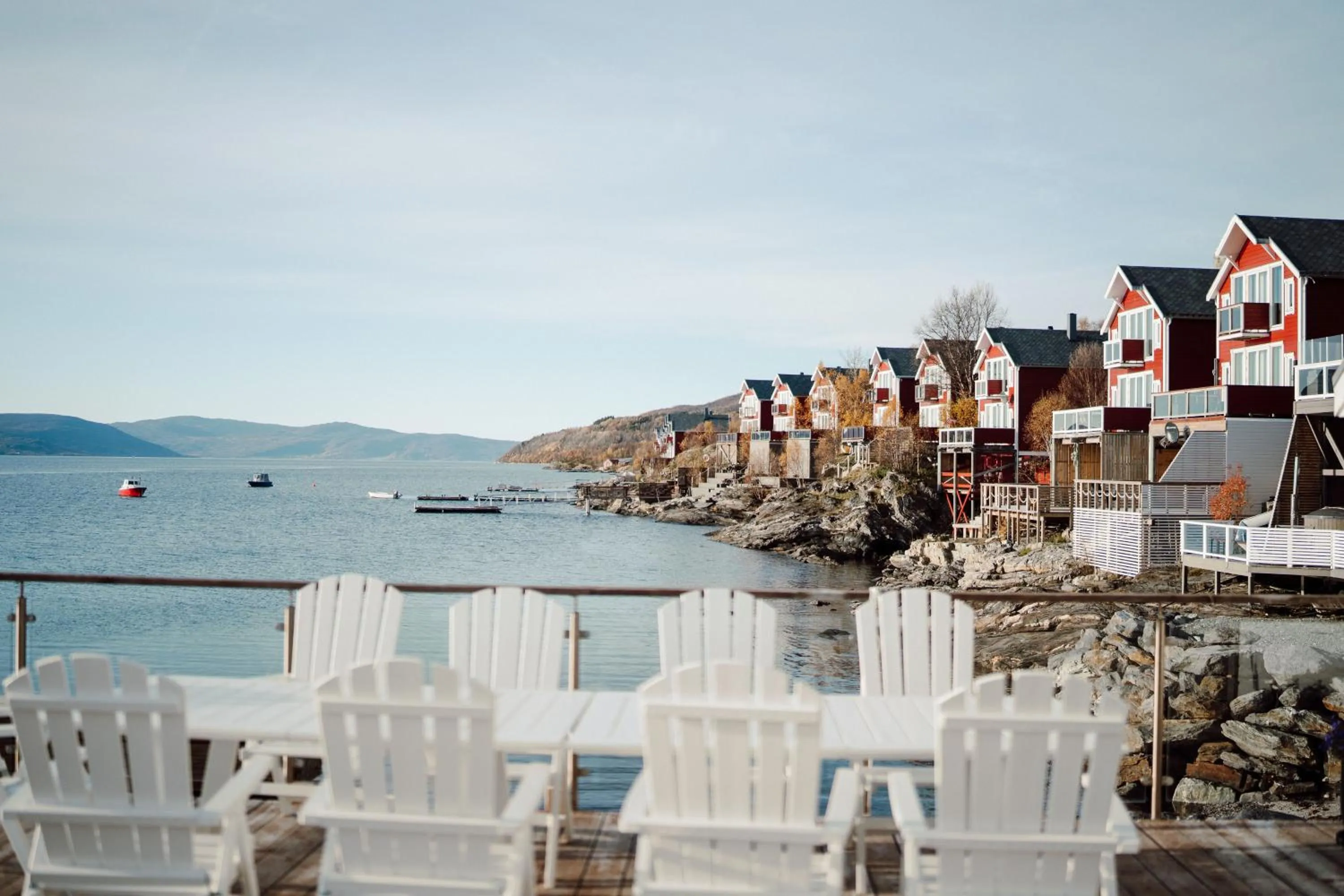 Property building in Malangen Resort