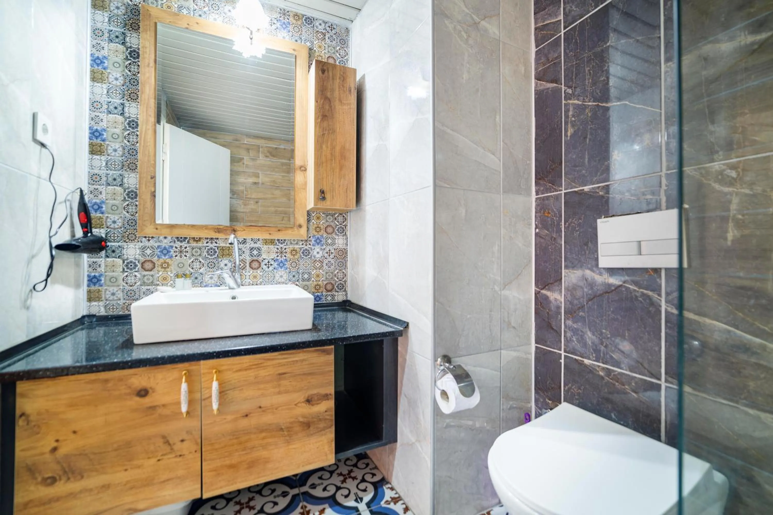 Bathroom in Alanya Damlataş Apart