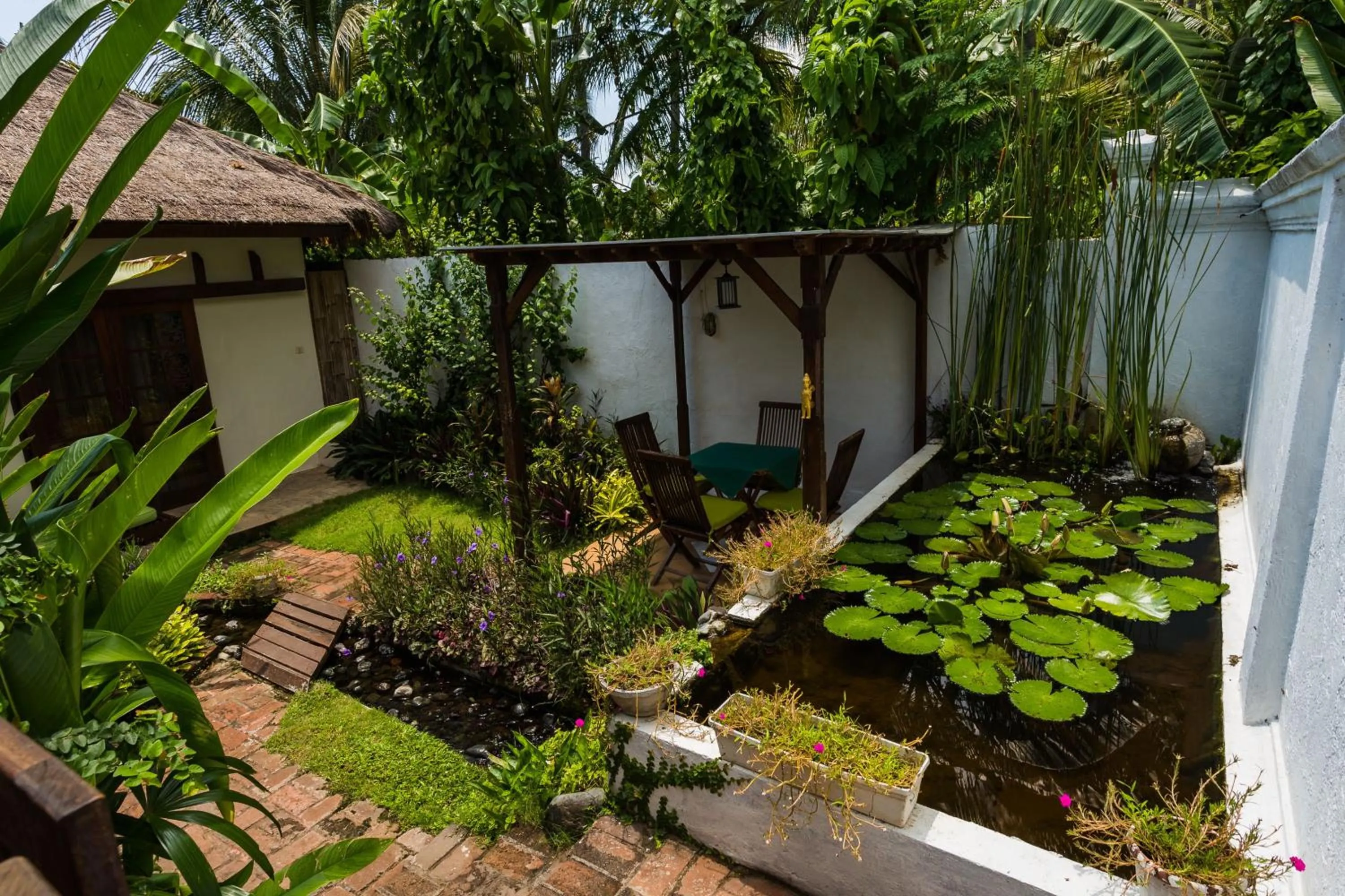 Garden in The Water Garden Hotel