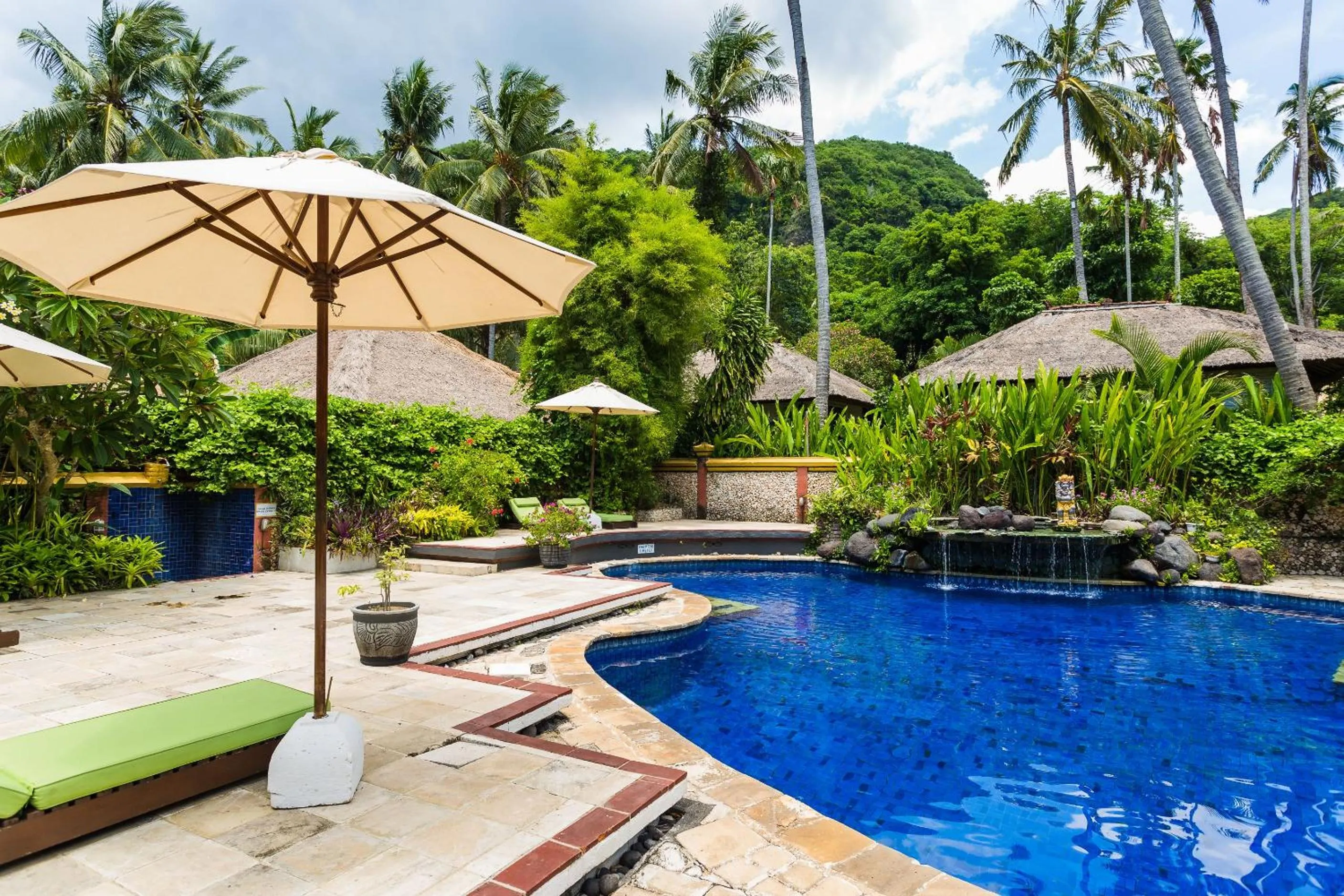 Swimming pool in The Water Garden Hotel