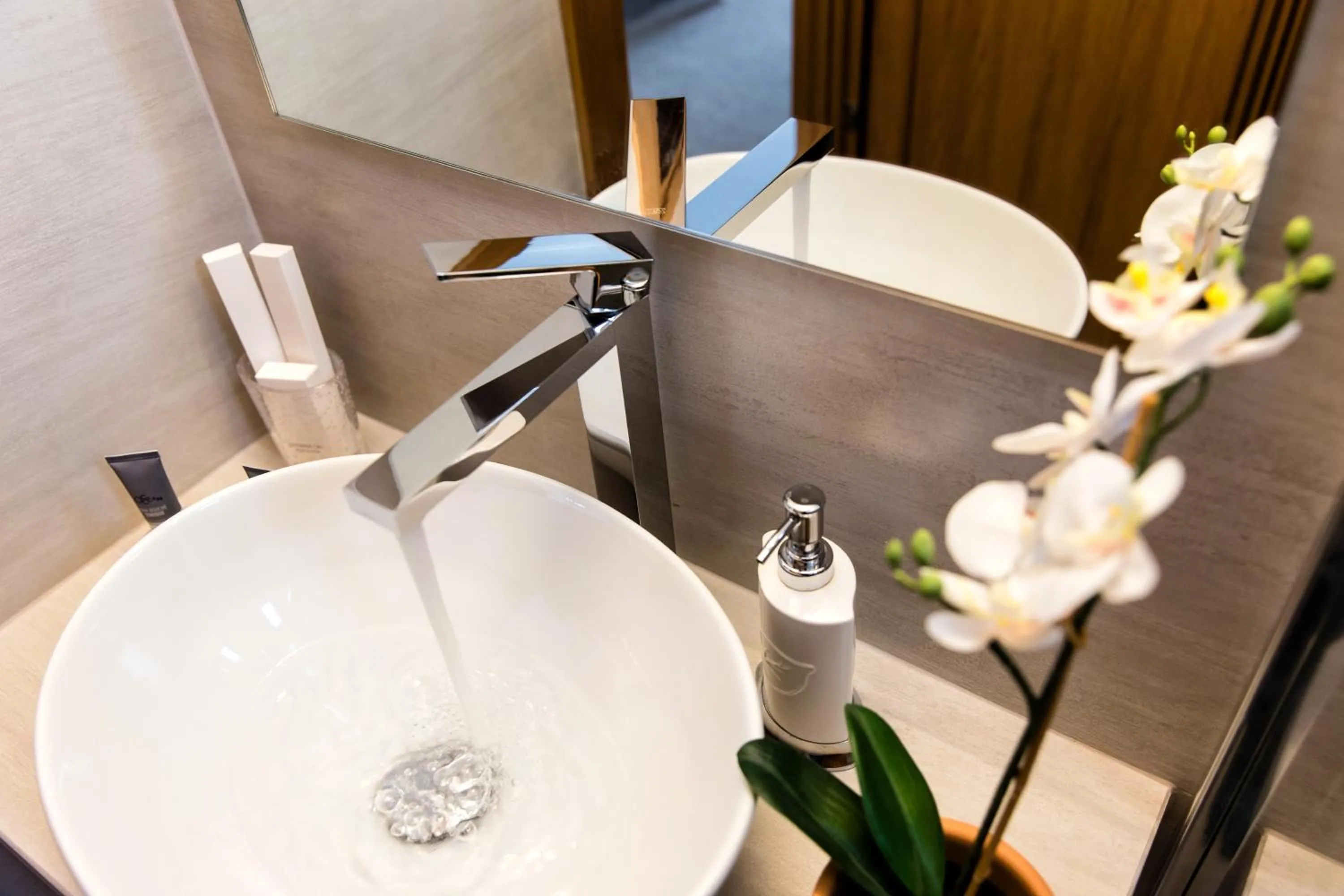 Bathroom in Panos Luxury Studios