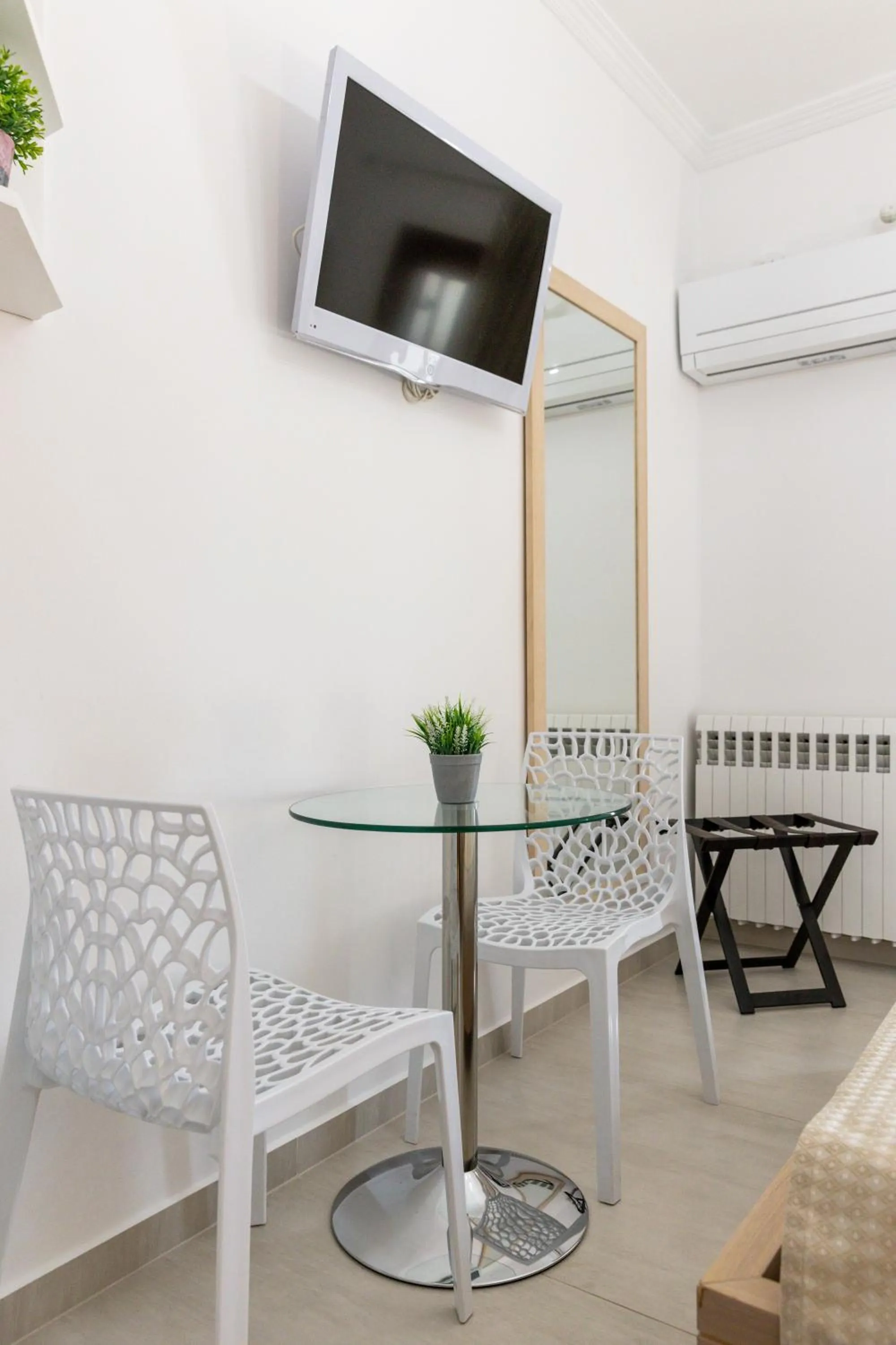 Dining area in Panos Luxury Studios