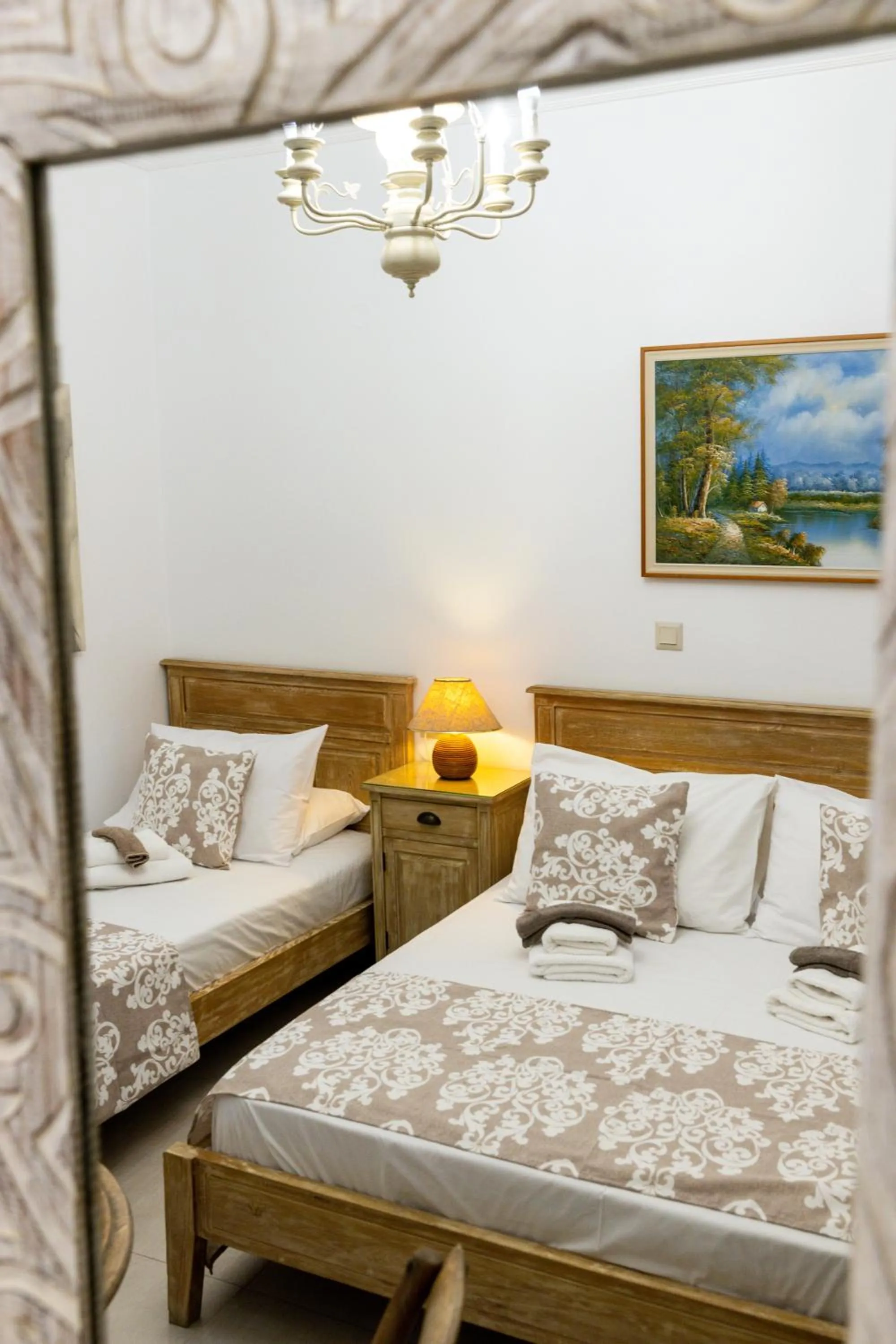 Photo of the whole room, Bed in Panos Luxury Studios