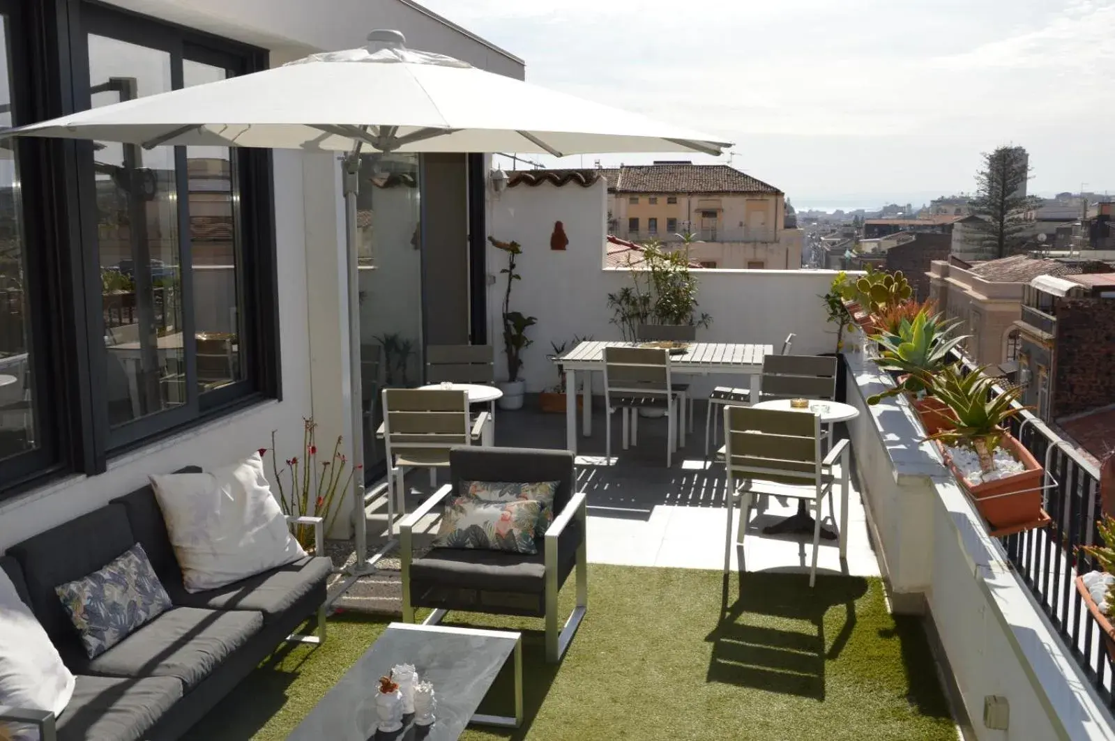 Deluxe Double Room with Balcony in b&b le 4 leggende Deluxe Double Room with Balcony in b&b le 4 leggende