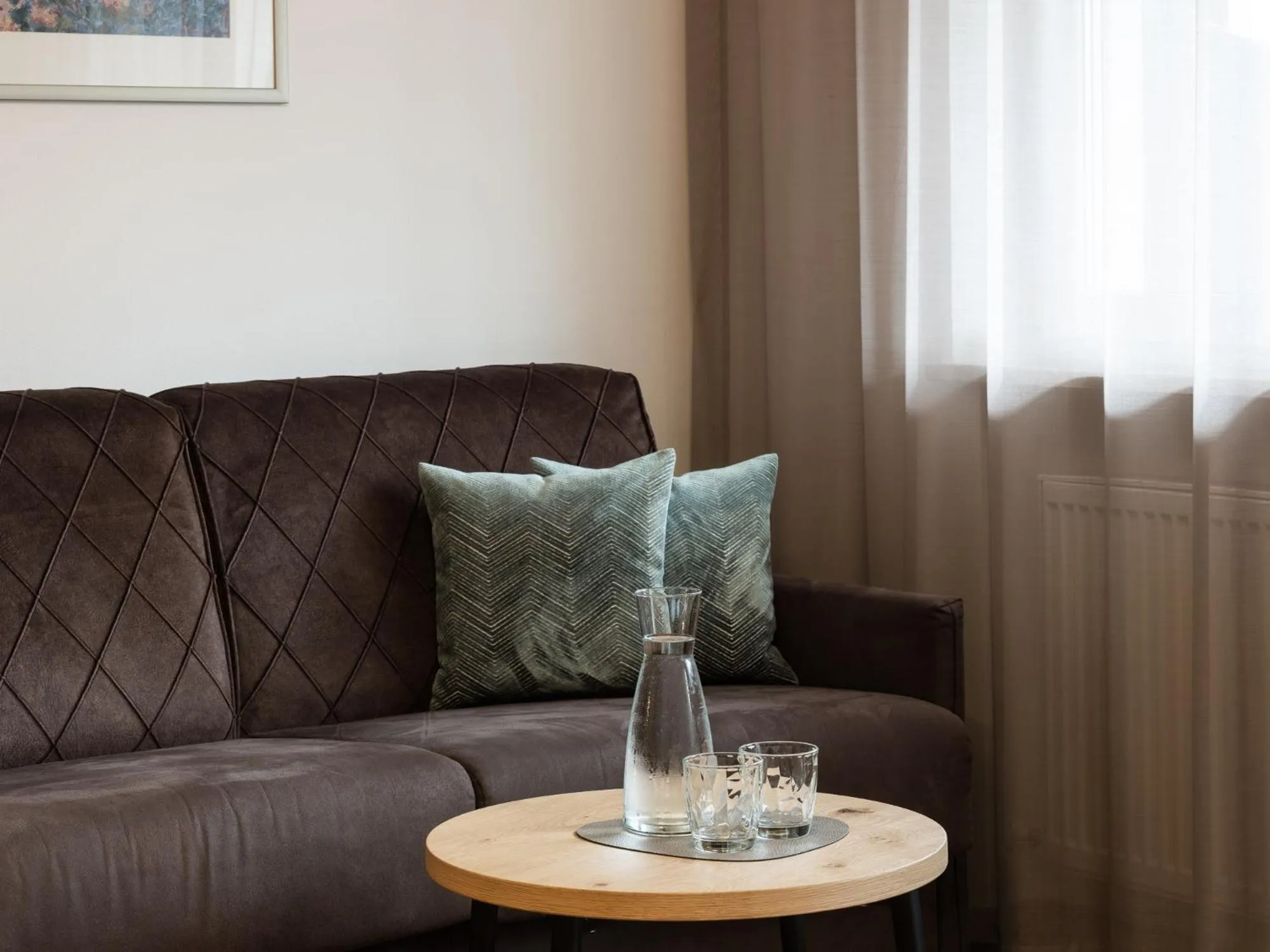 Seating area in Hotel Blitzburg